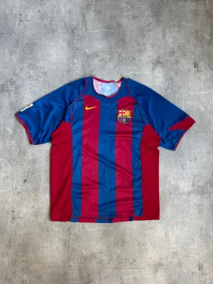 2002/2003 Barcelona x Nike Eto'o 9 Home Football Shirt