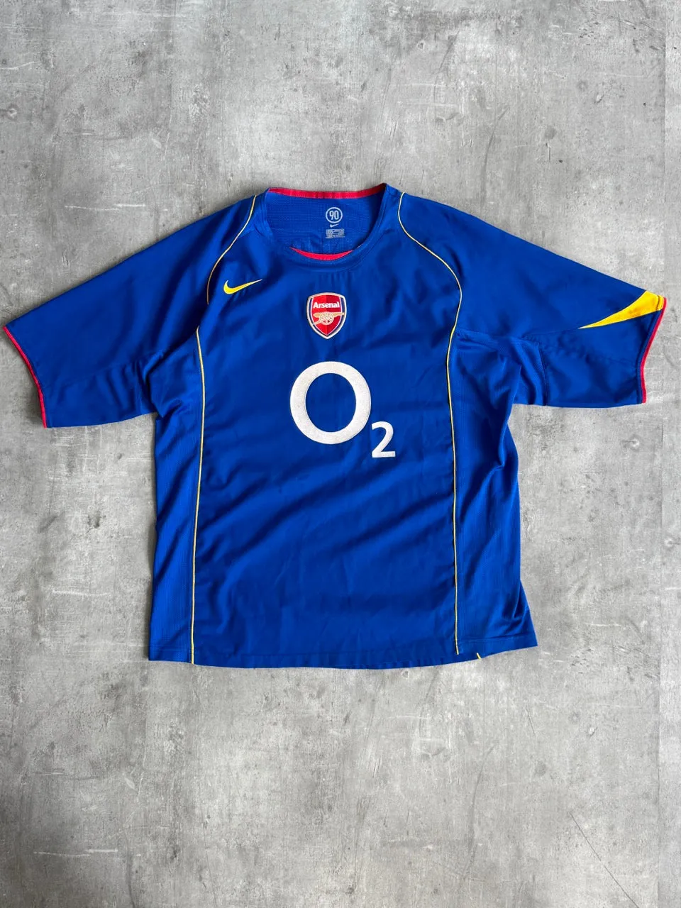 2004/2005 Arsenal x Nike Henry 14 Away Football Shirt