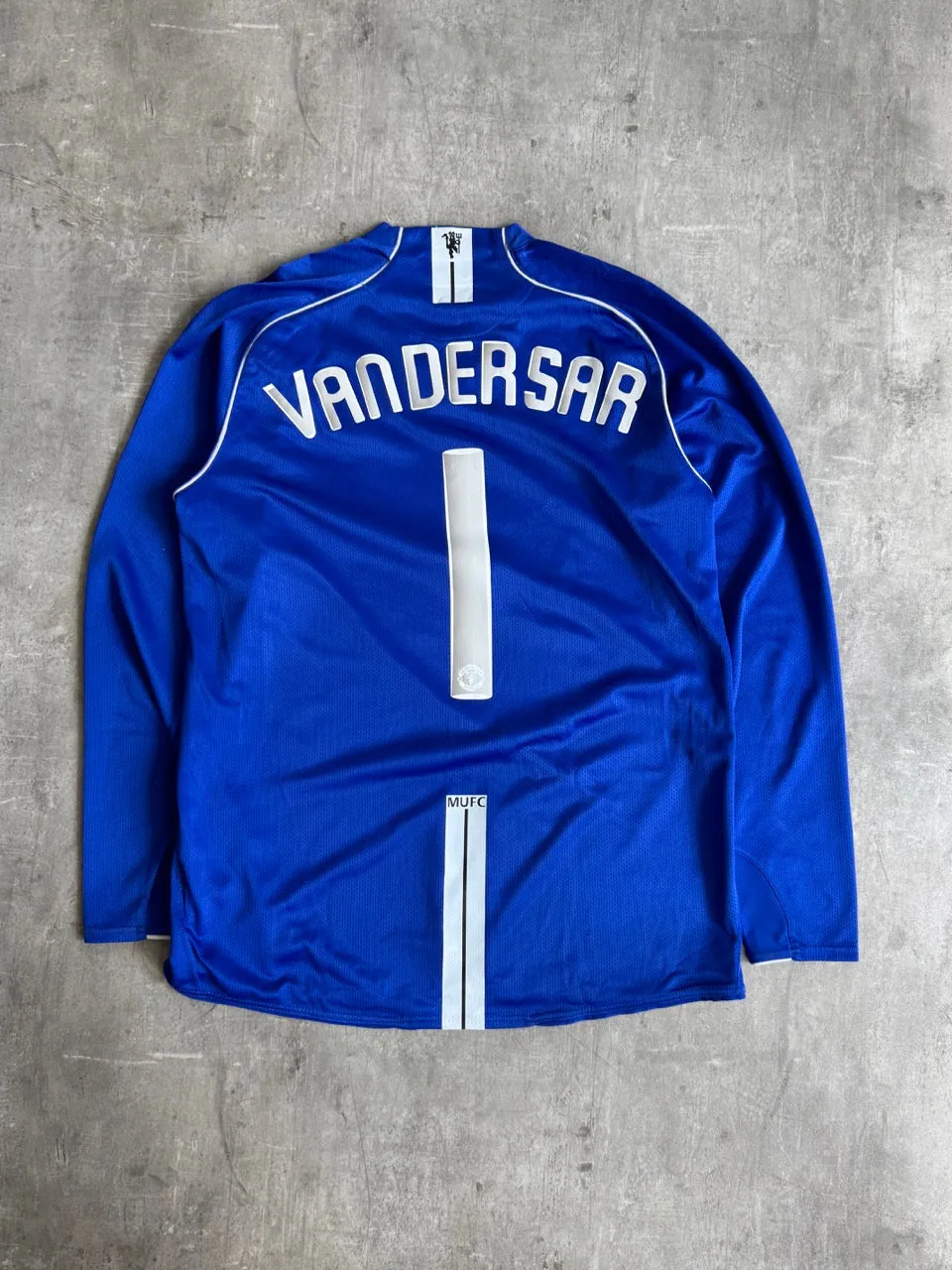 2007/2008 Manchester United x Nike Van Der Sar 1 Goalkeeper Football Shirt