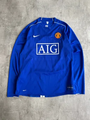 2007/2008 Manchester United x Nike Van Der Sar 1 Goalkeeper Football Shirt