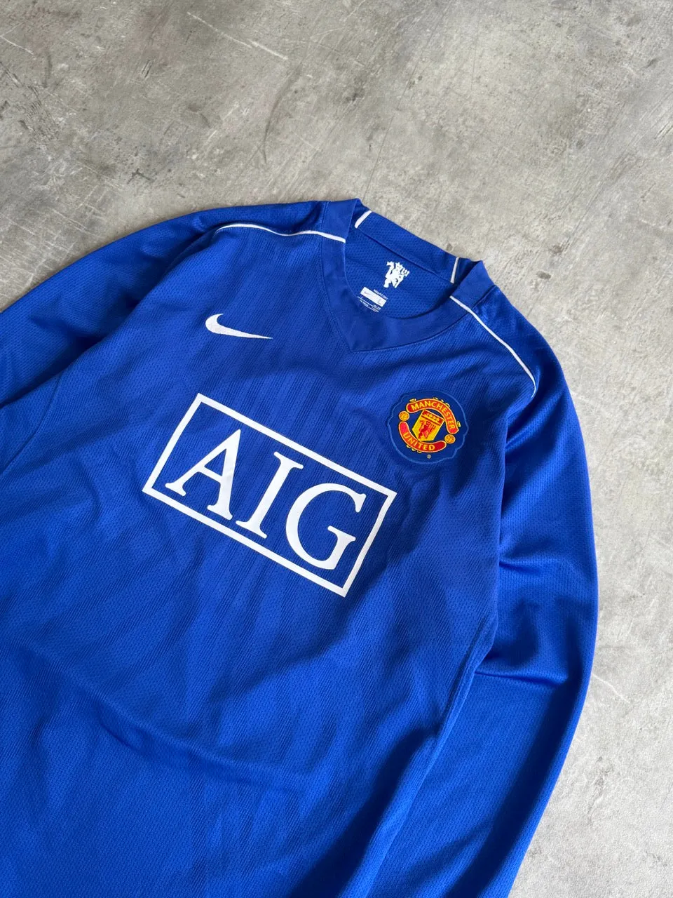 2007/2008 Manchester United x Nike Van Der Sar 1 Goalkeeper Football Shirt