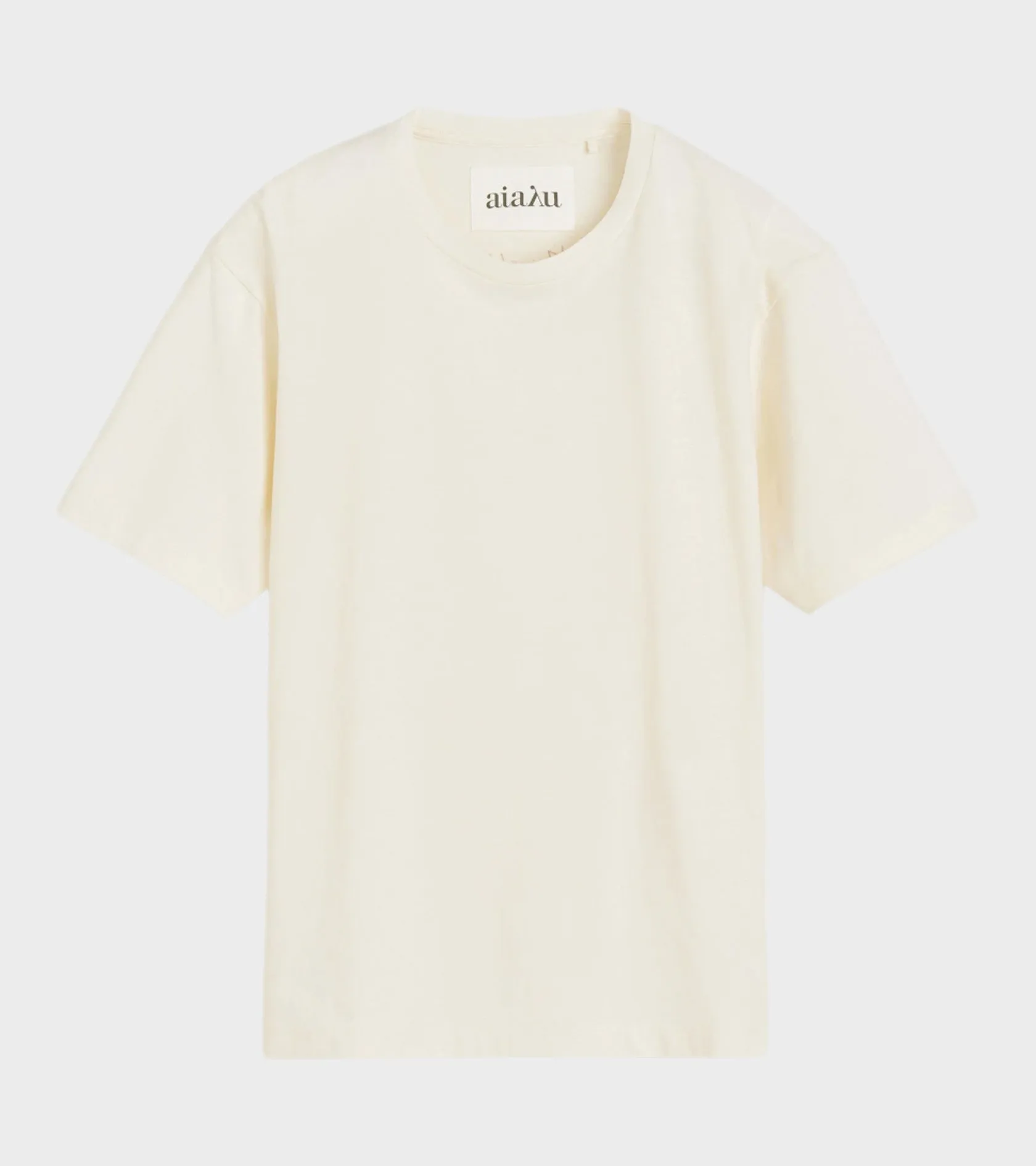Aiayu Circular State Tee Pure Ecru