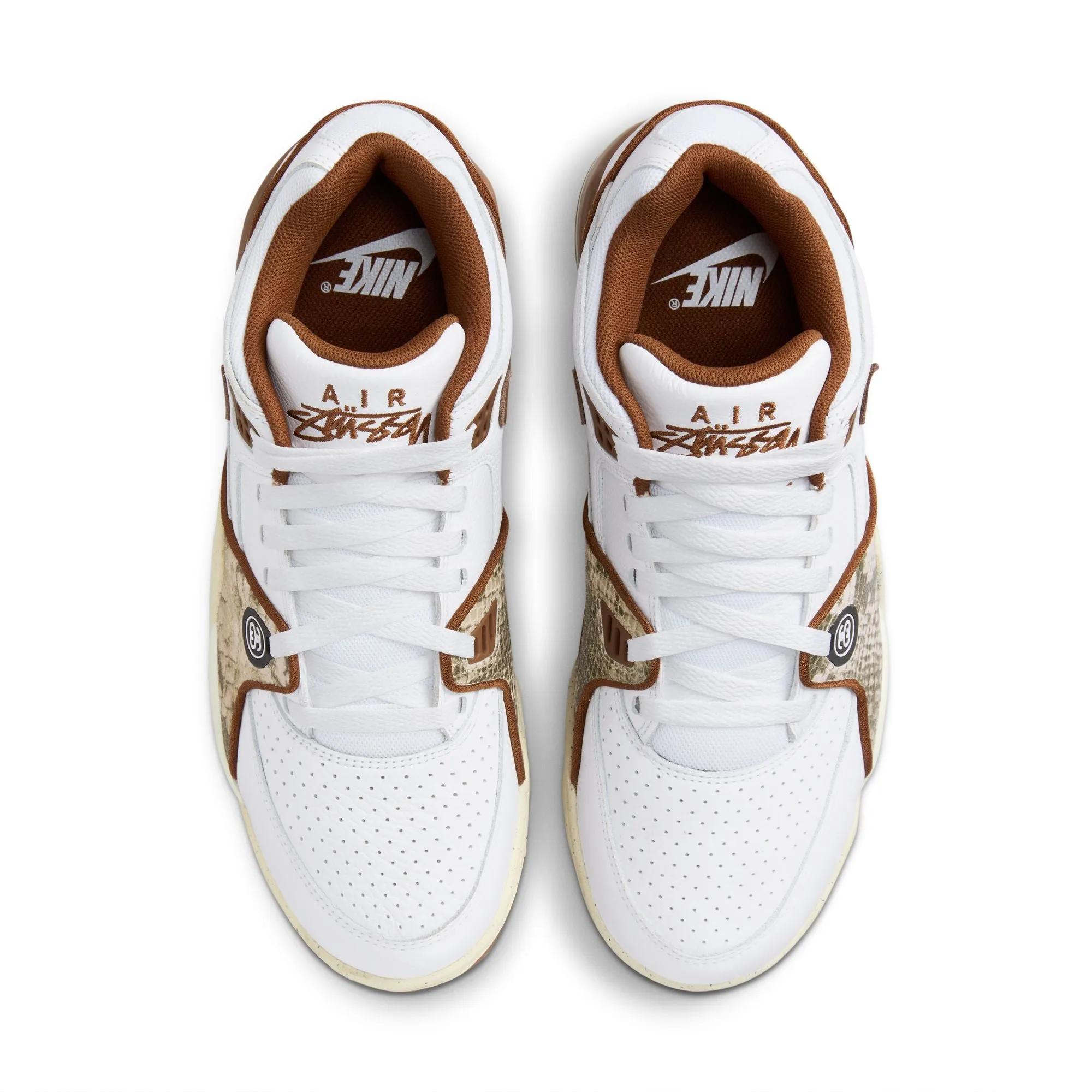 Air Flight 89 Low x Stssy 'White and Pecan'