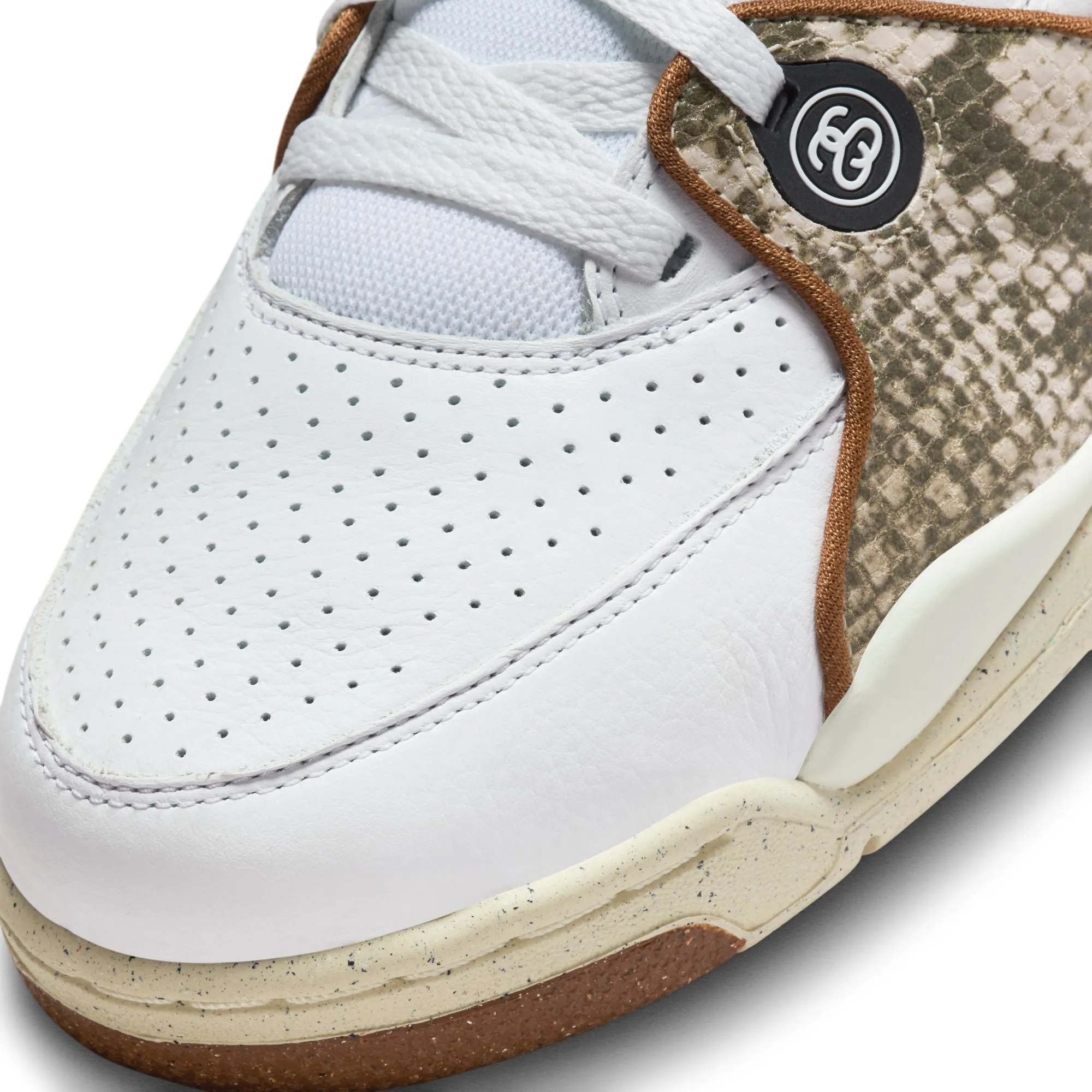 Air Flight 89 Low x Stssy 'White and Pecan'