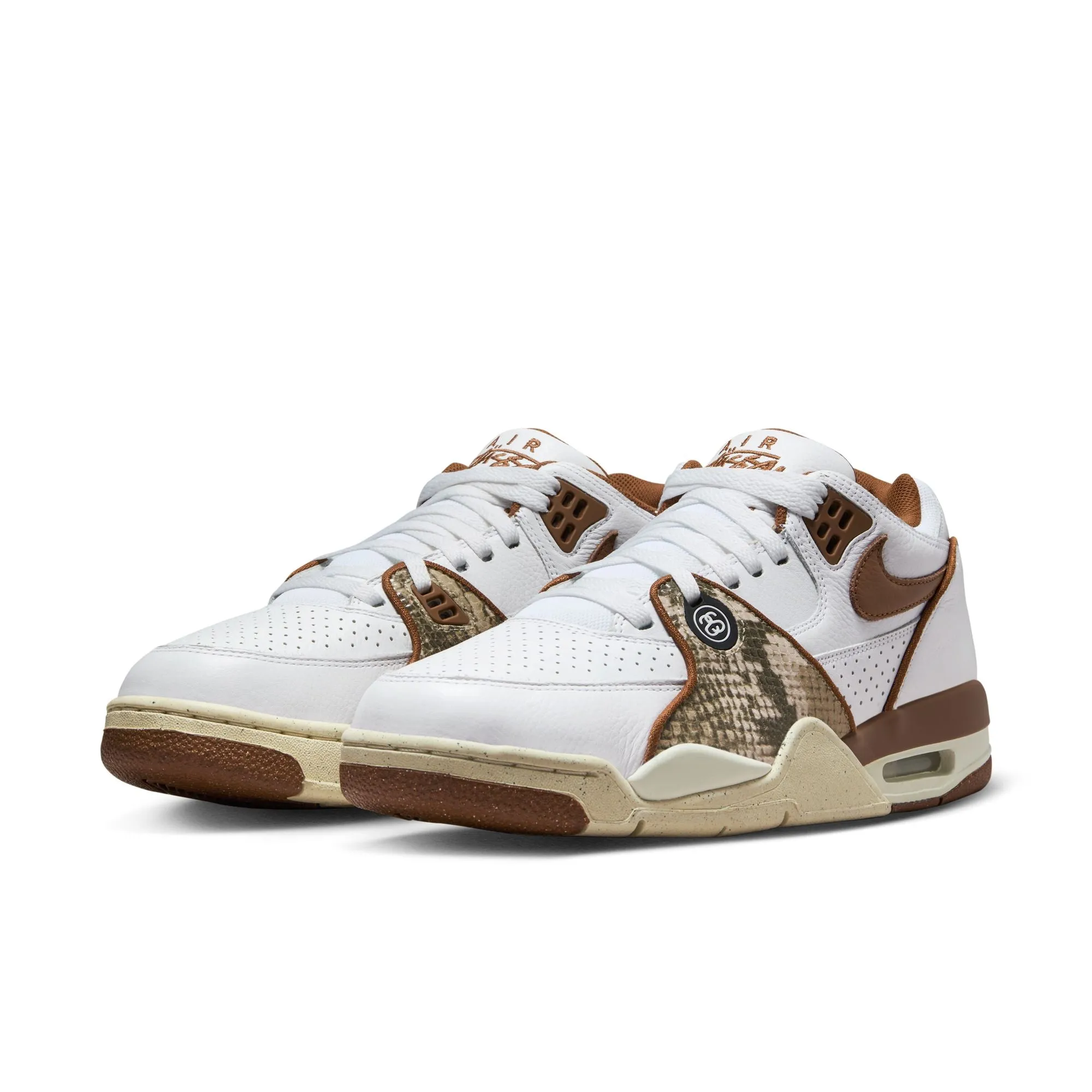 Air Flight 89 Low x Stssy 'White and Pecan'