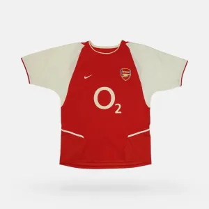 Arsenal Dennis Bergkamp Nike Home 2002-2003 Jersey (M)