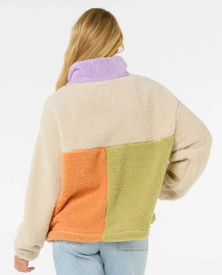 Block Party Polar Fleece Lilac