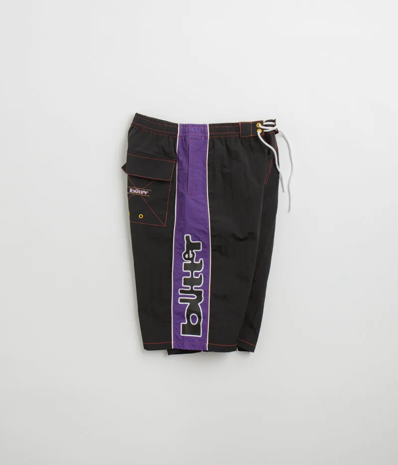 Butter Goods Warped Board Shorts - Black