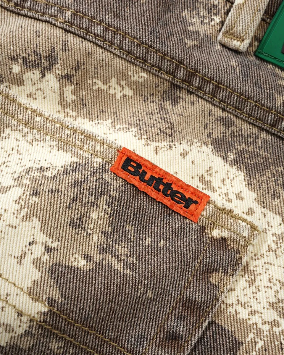 Butter Goods Weathergear Denim Shorts Camo Sale