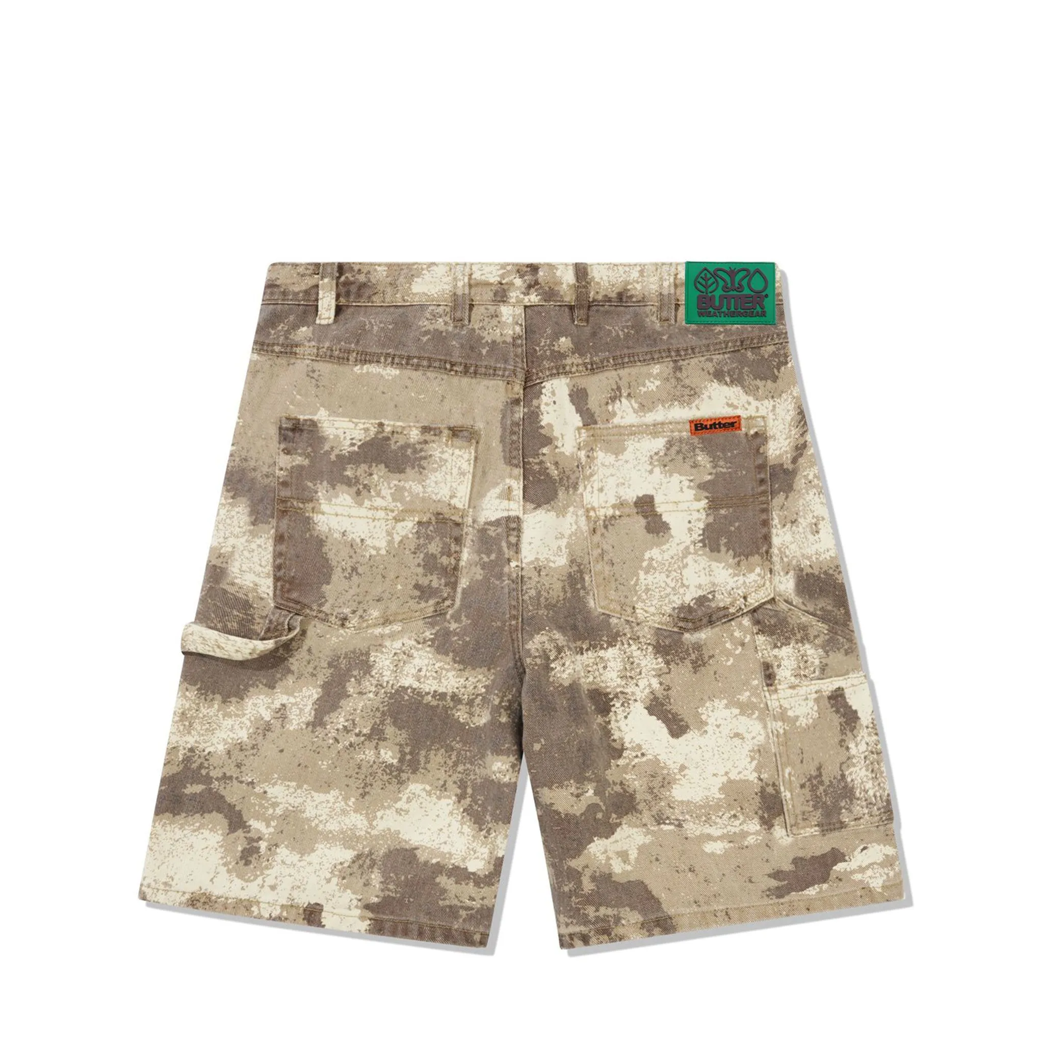 Butter Goods Weathergear Denim Shorts Camo Sale