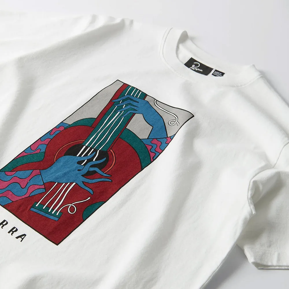 BY PARRA CHEAP STRINGS T-SHIRT // WHITE