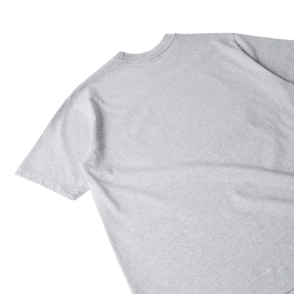 BY PARRA GHOST CAVES T-SHIRT // HEATHER GREY