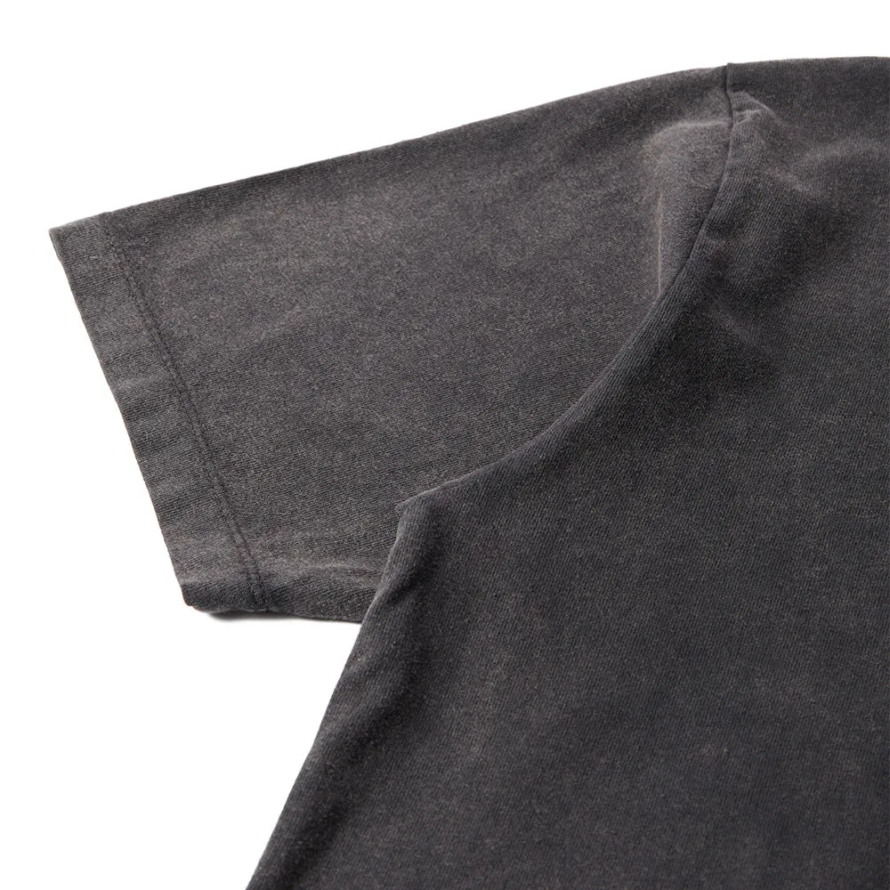 BY PARRA SCRIPT LOGO T-SHIRT // WASHED BLACK