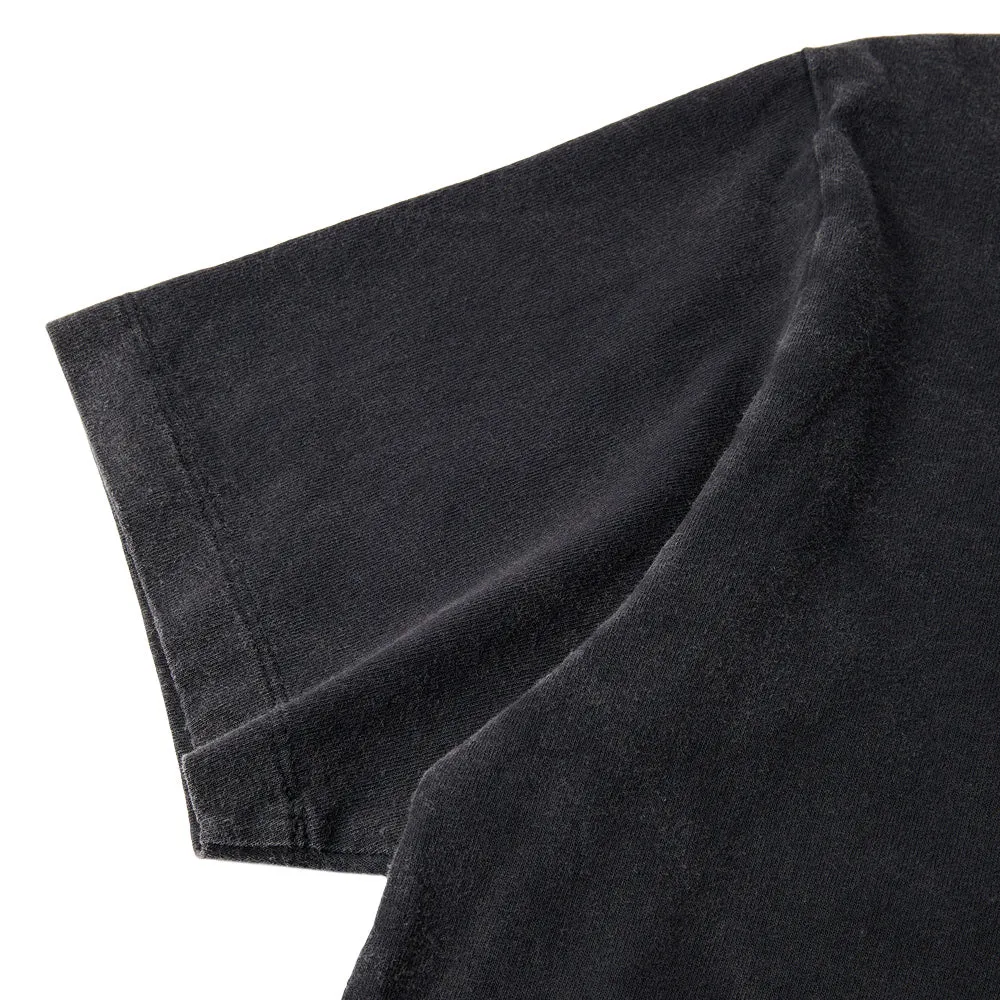 BY PARRA SIGNATURE T-SHIRT // WASHED BLACK