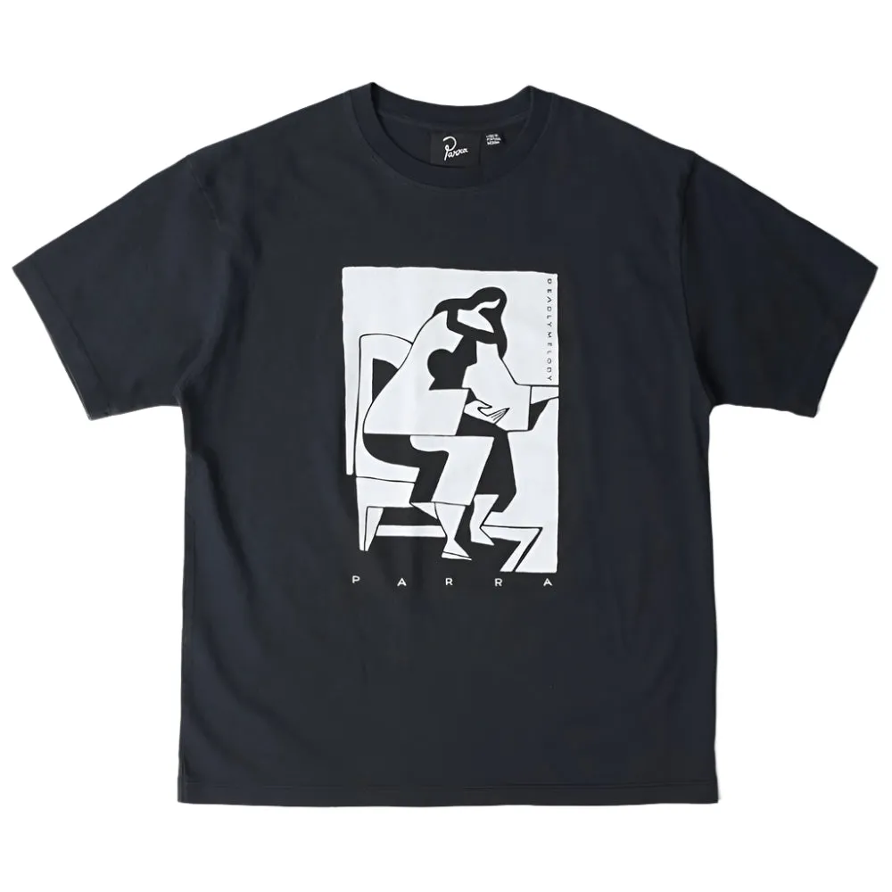 BY PARRA THE CONFESSION T-SHIRT // WASHED BLACK