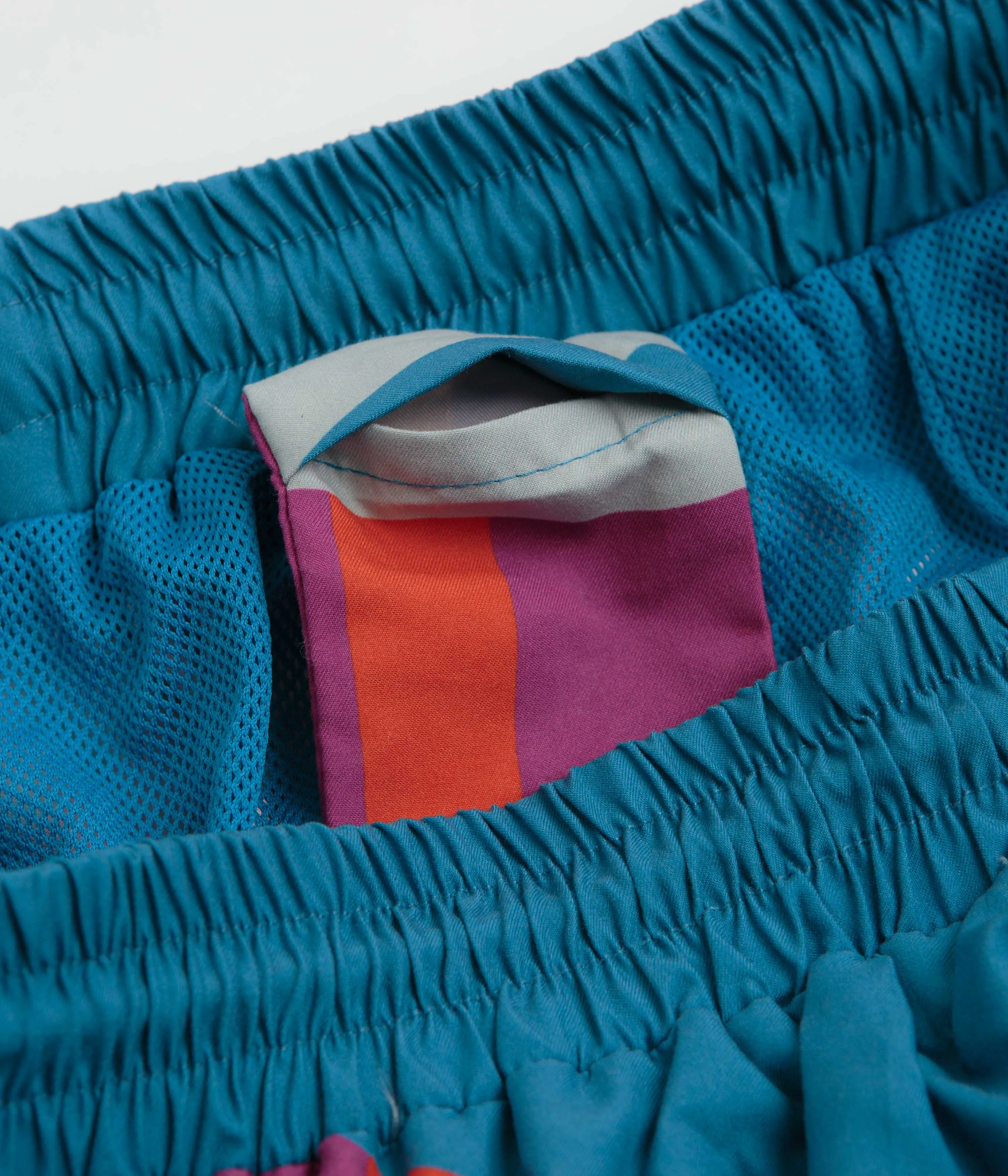 by Parra The Festival Fence Swim Shorts - Blue