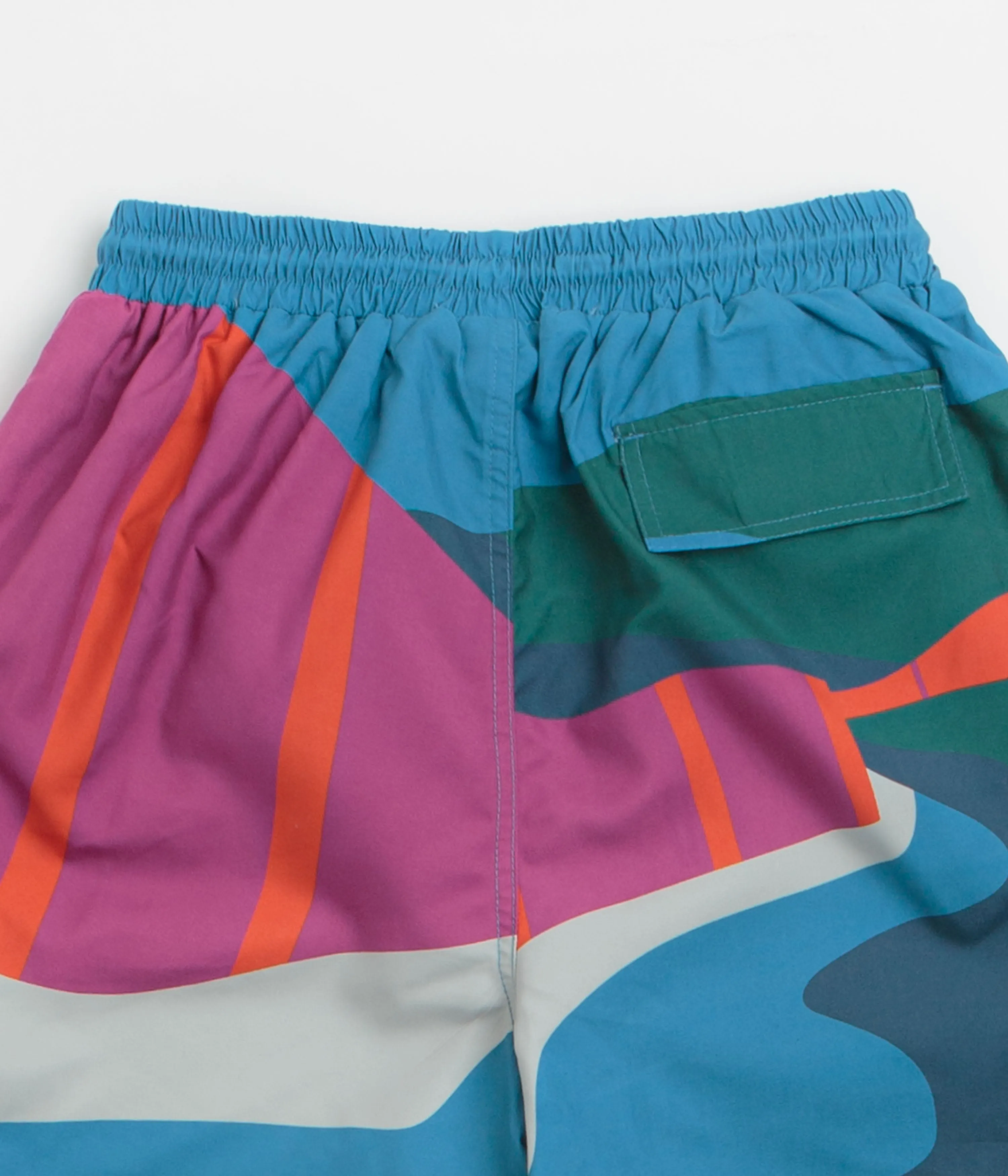 by Parra The Festival Fence Swim Shorts - Blue