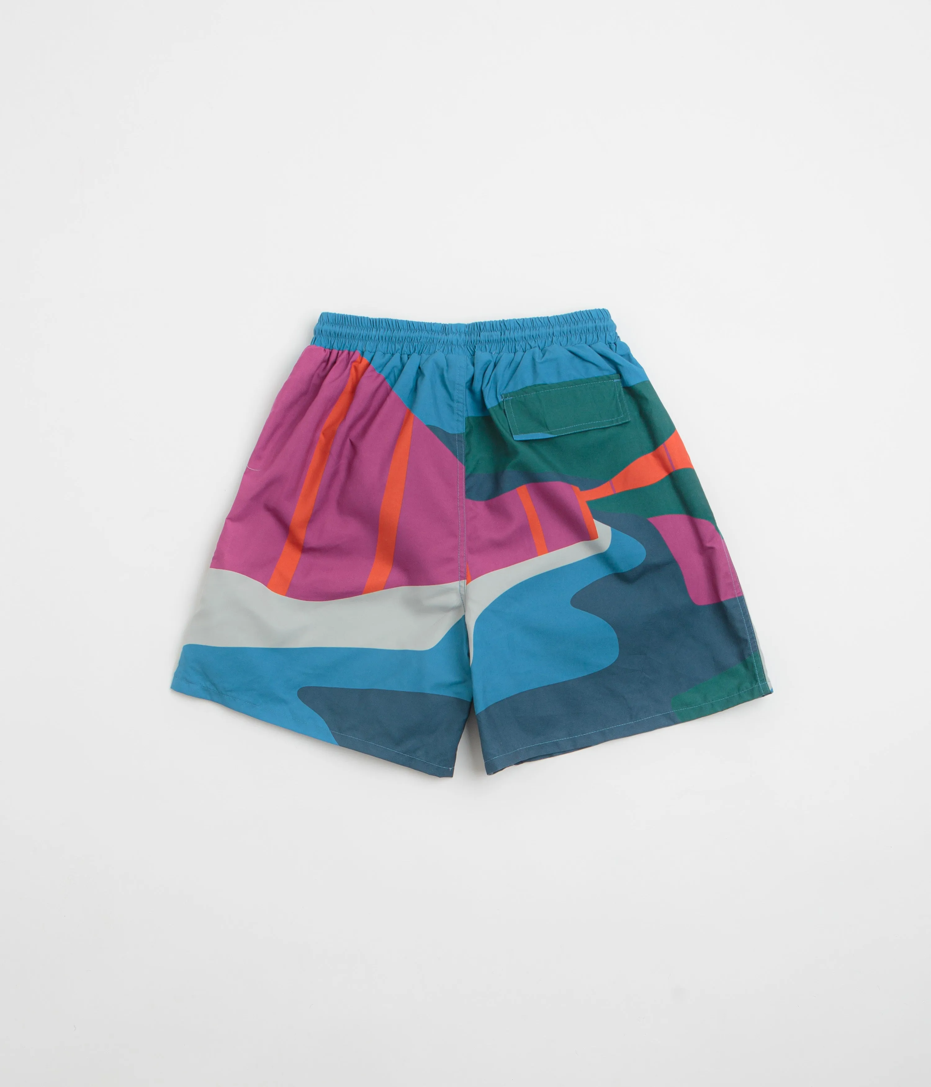 by Parra The Festival Fence Swim Shorts - Blue