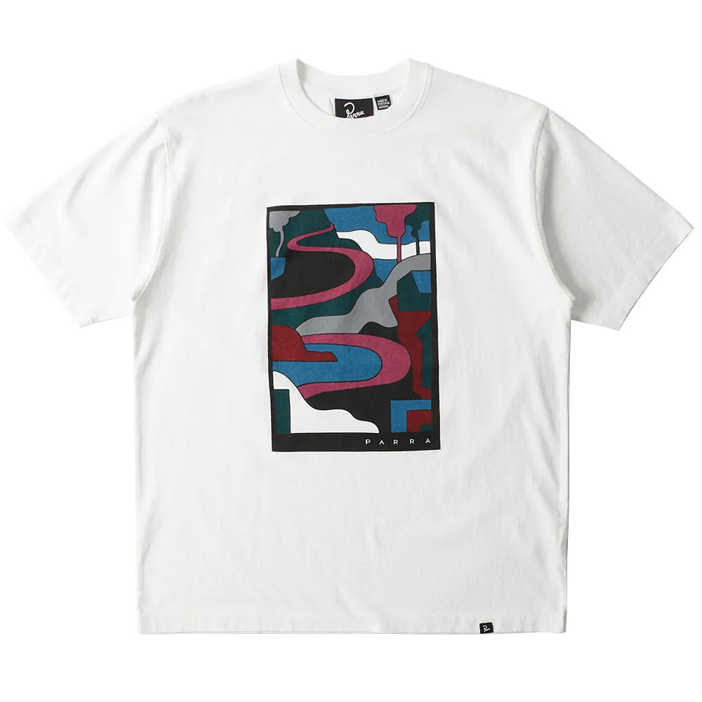 BY PARRA THE STELVIO T-SHIRT // WHITE