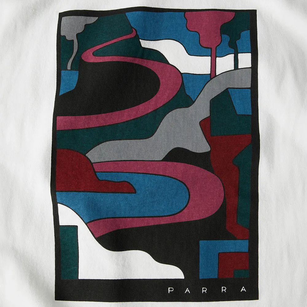 BY PARRA THE STELVIO T-SHIRT // WHITE