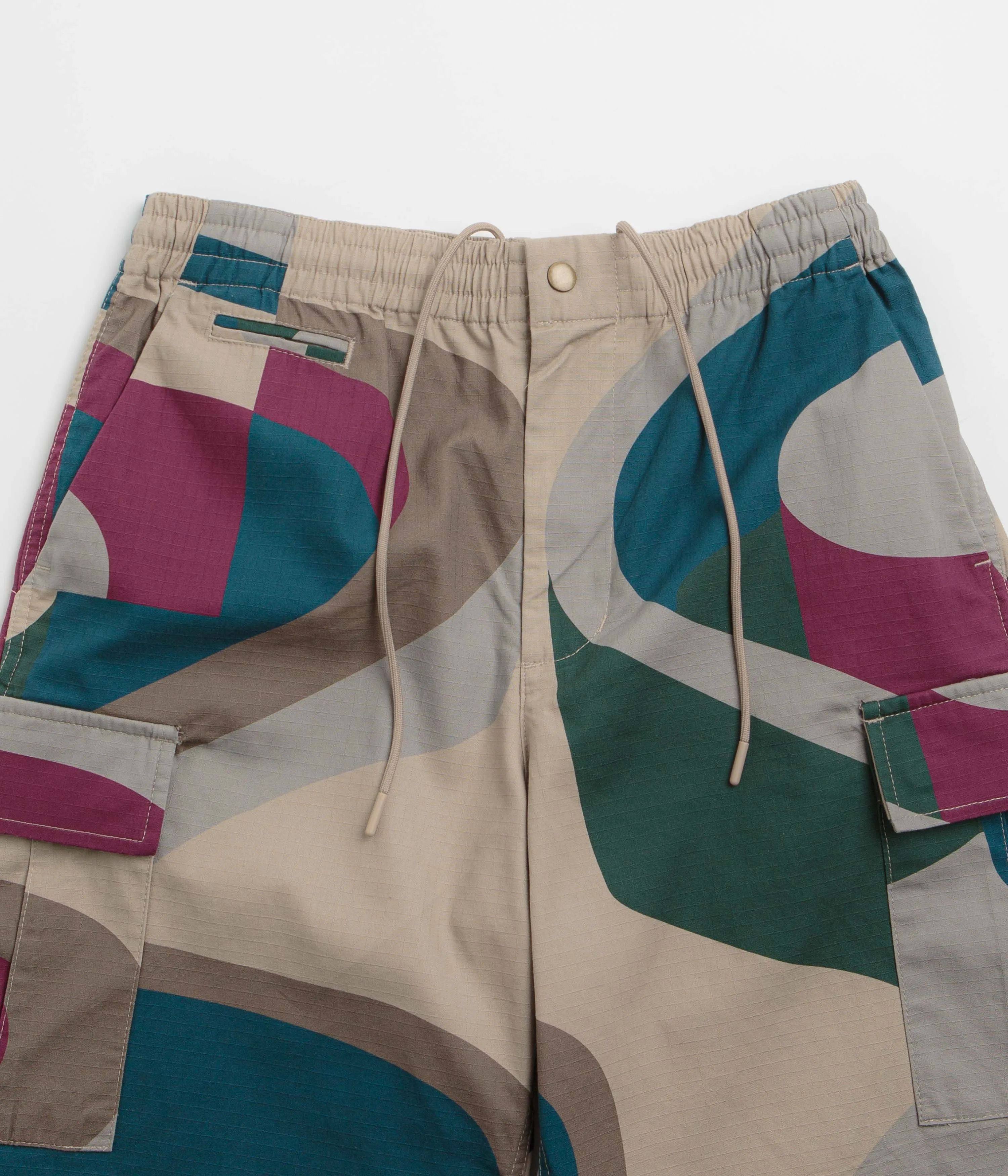 by Parra The Wall Camo Shorts - Sand
