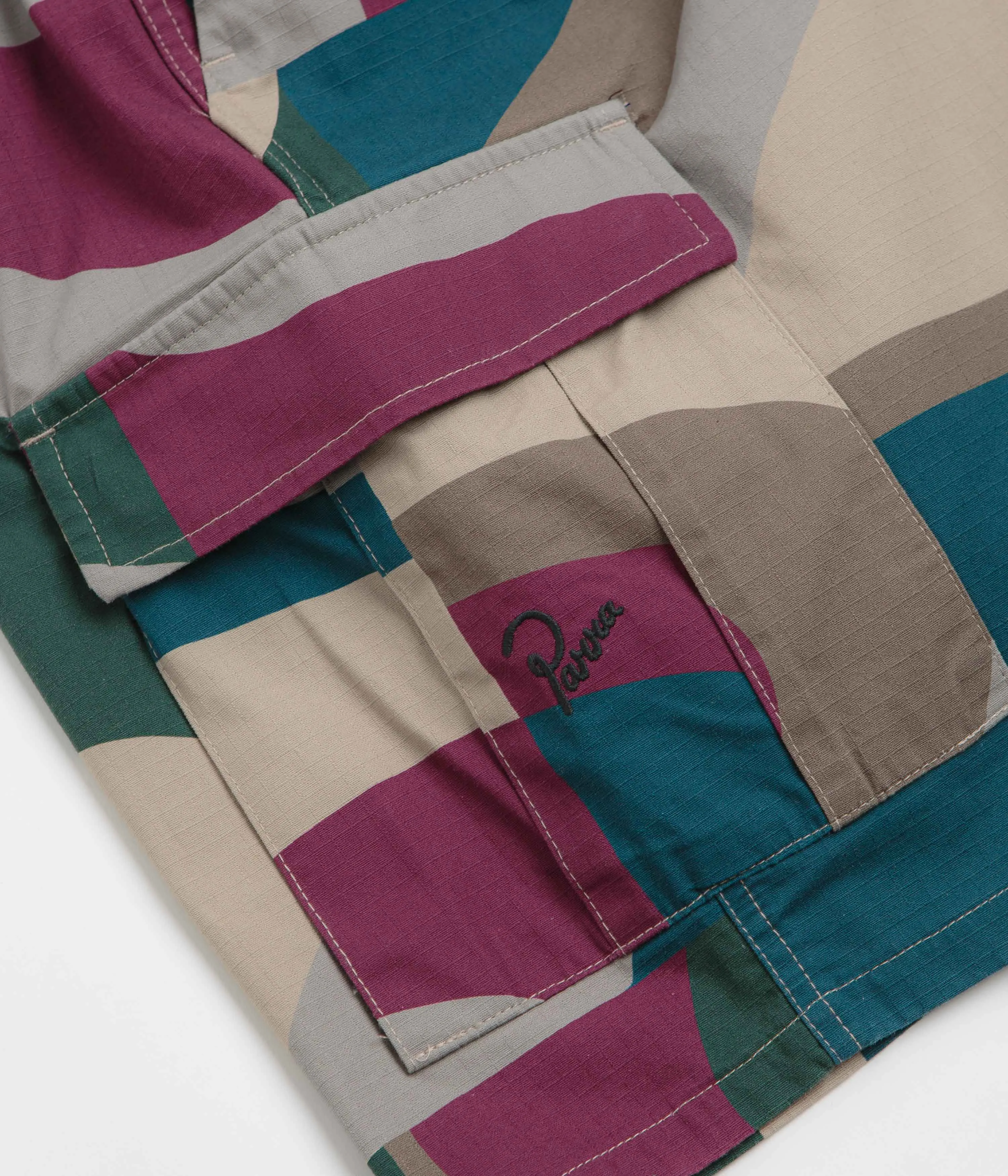 by Parra The Wall Camo Shorts - Sand