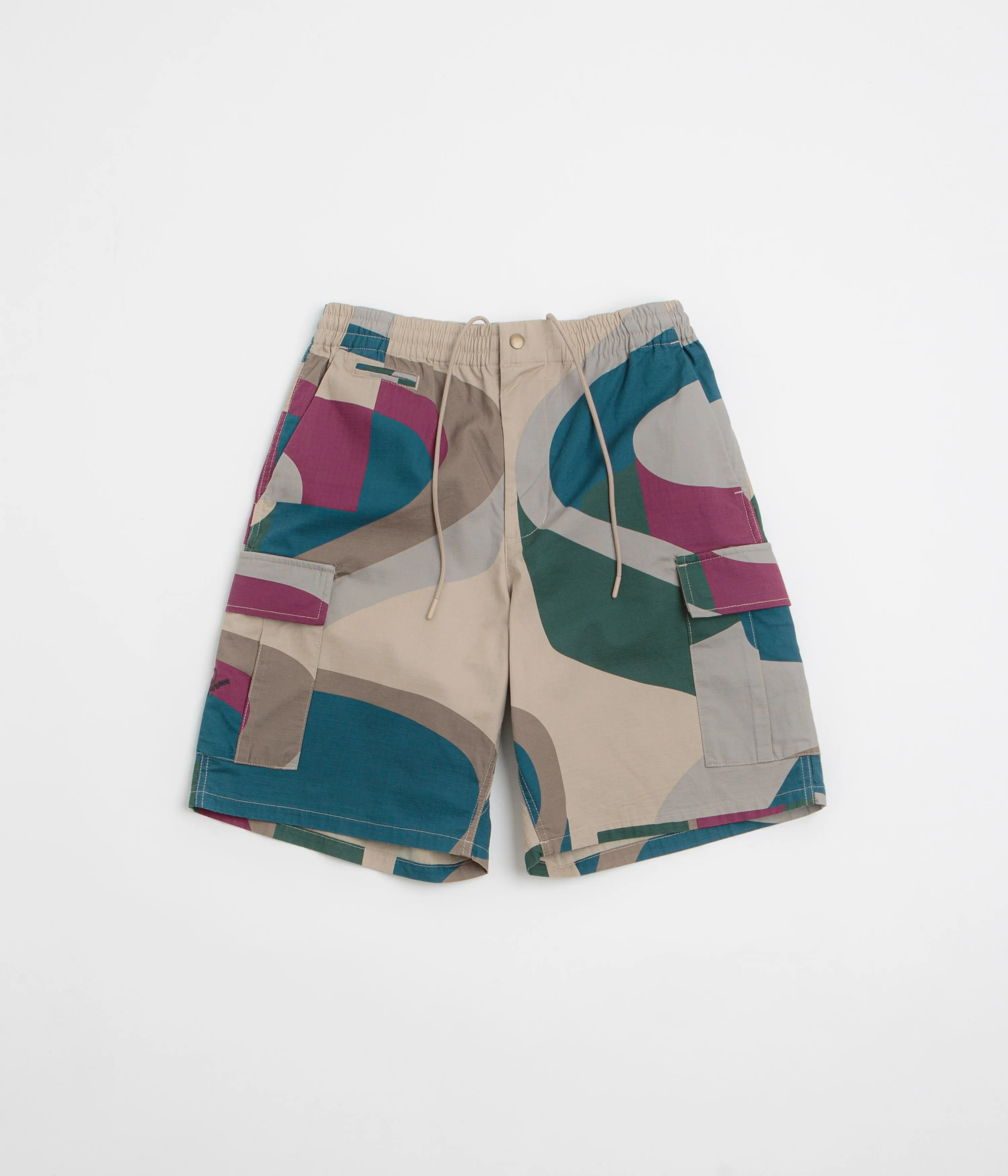 by Parra The Wall Camo Shorts - Sand