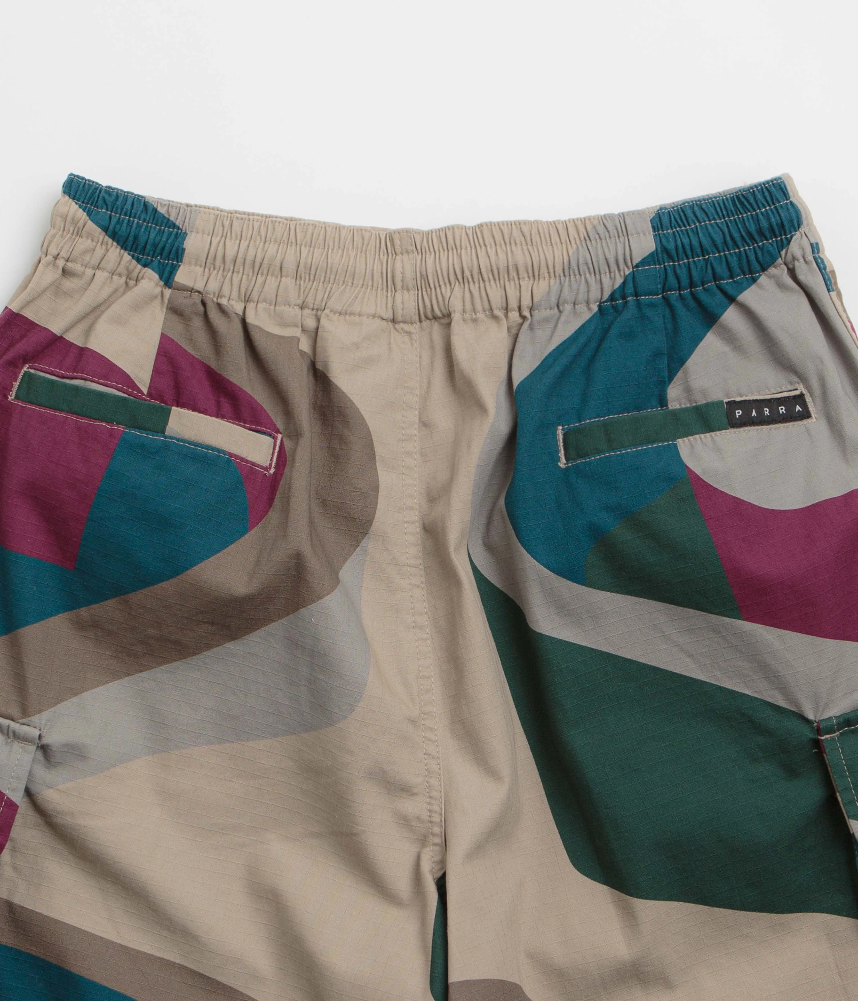 by Parra The Wall Camo Shorts - Sand