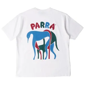 BY PARRA THIS DAMN CHAIR T-SHIRT // WHITE