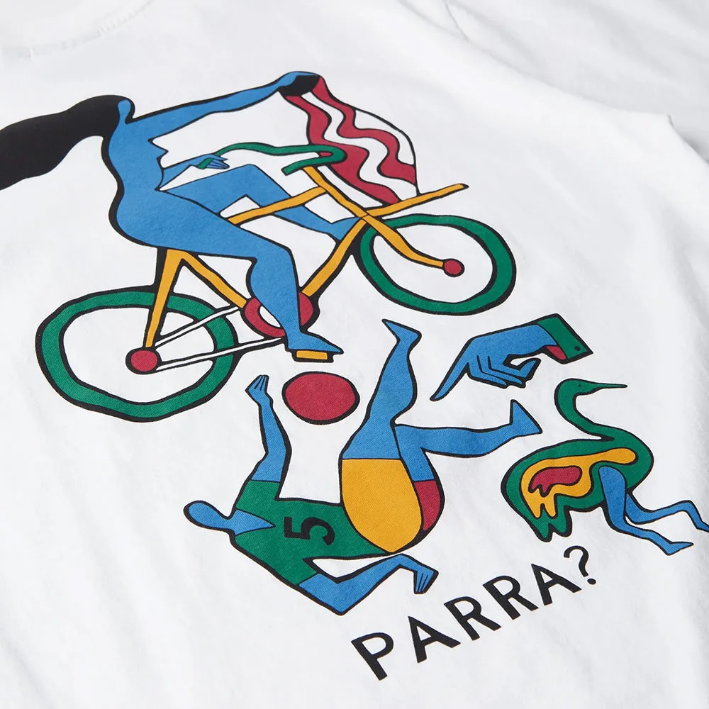 BY PARRA VASE DELIVERY T-SHIRT // WHITE