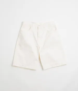 Carhartt Brandon Shorts - White Rinsed