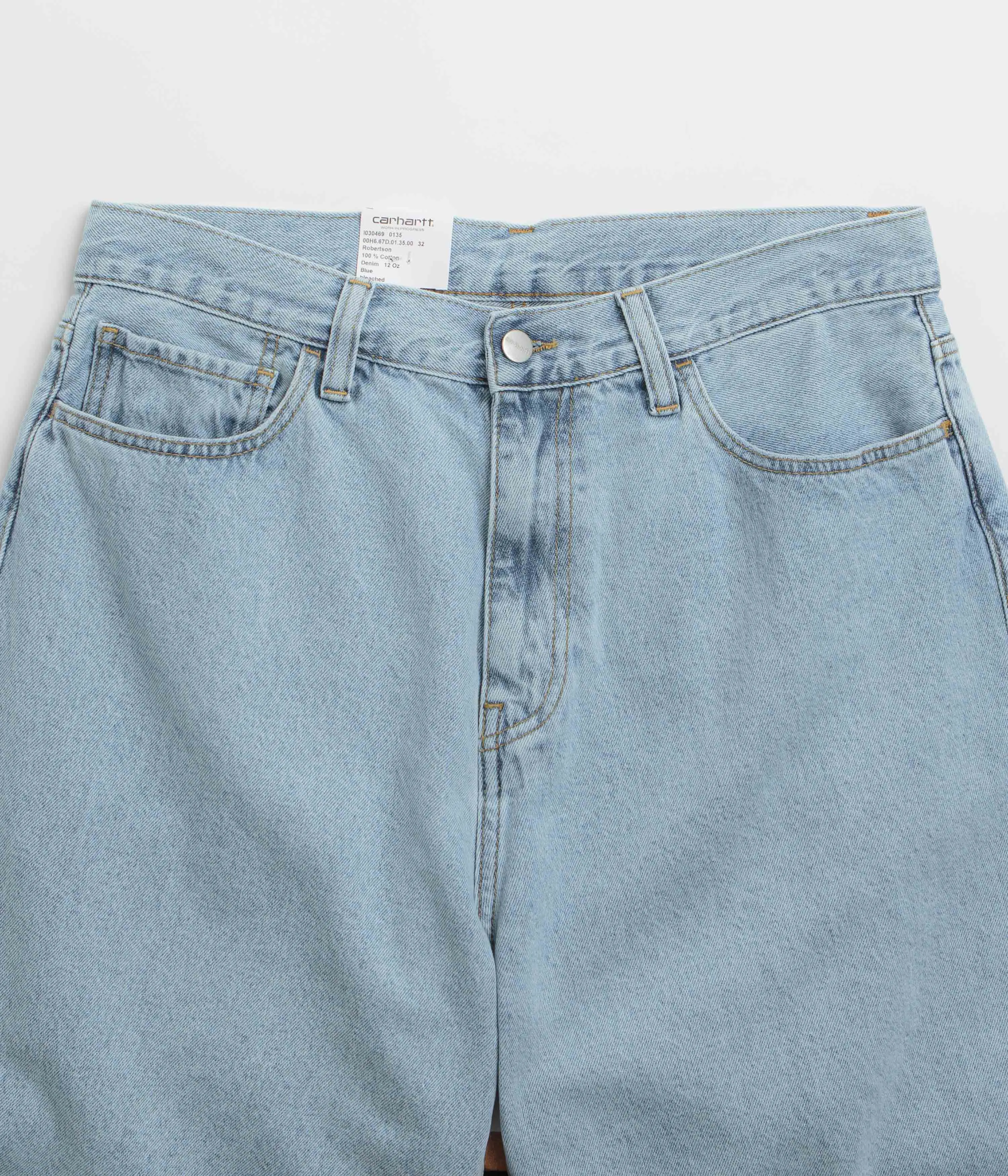 Carhartt Landon Shorts - Blue Bleached