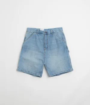 Carhartt OG Single Knee Shorts - Blue Burst Washed