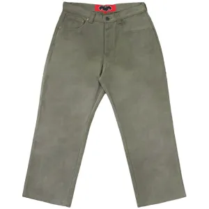 Carpet Embossed Work Pant // Sage