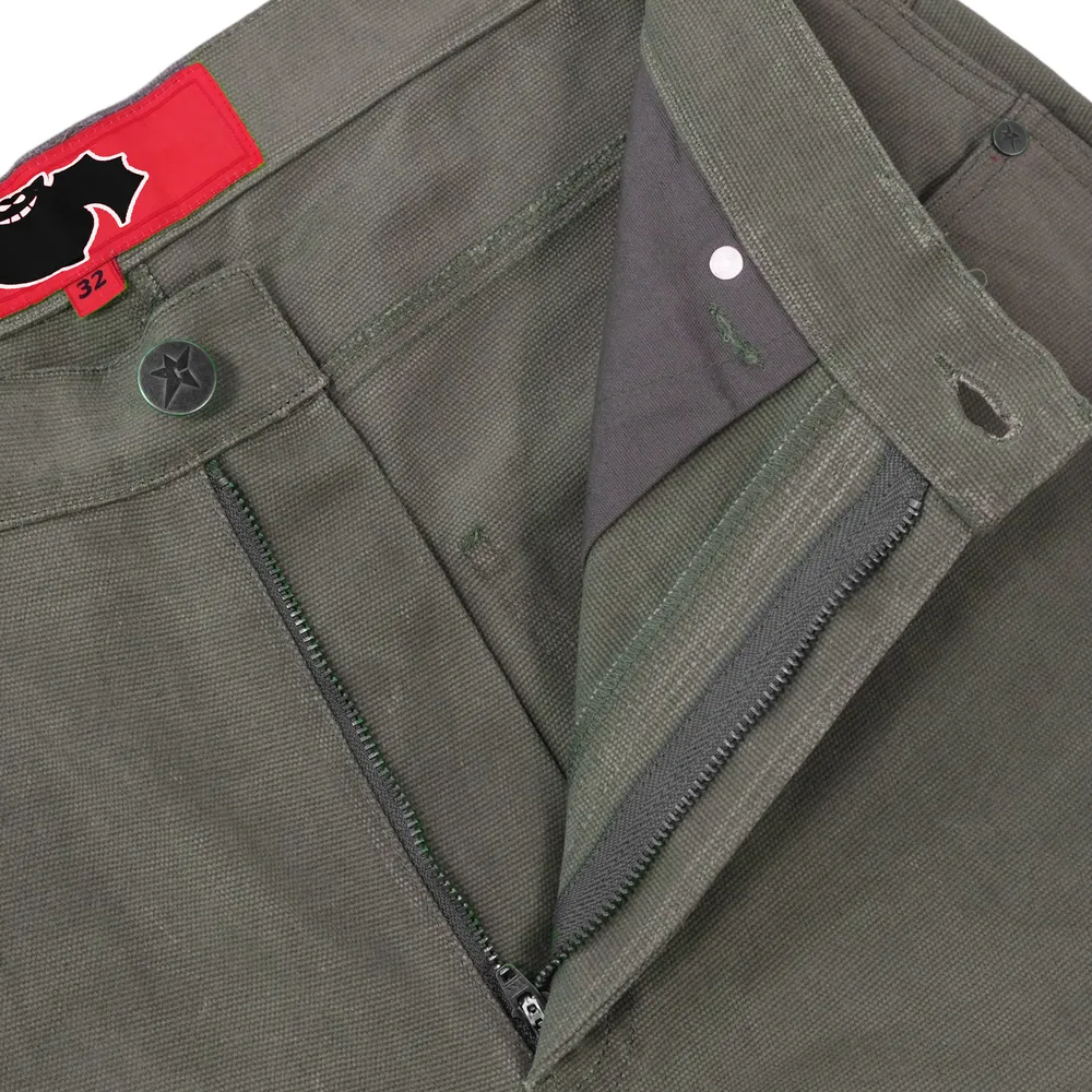Carpet Embossed Work Pant // Sage