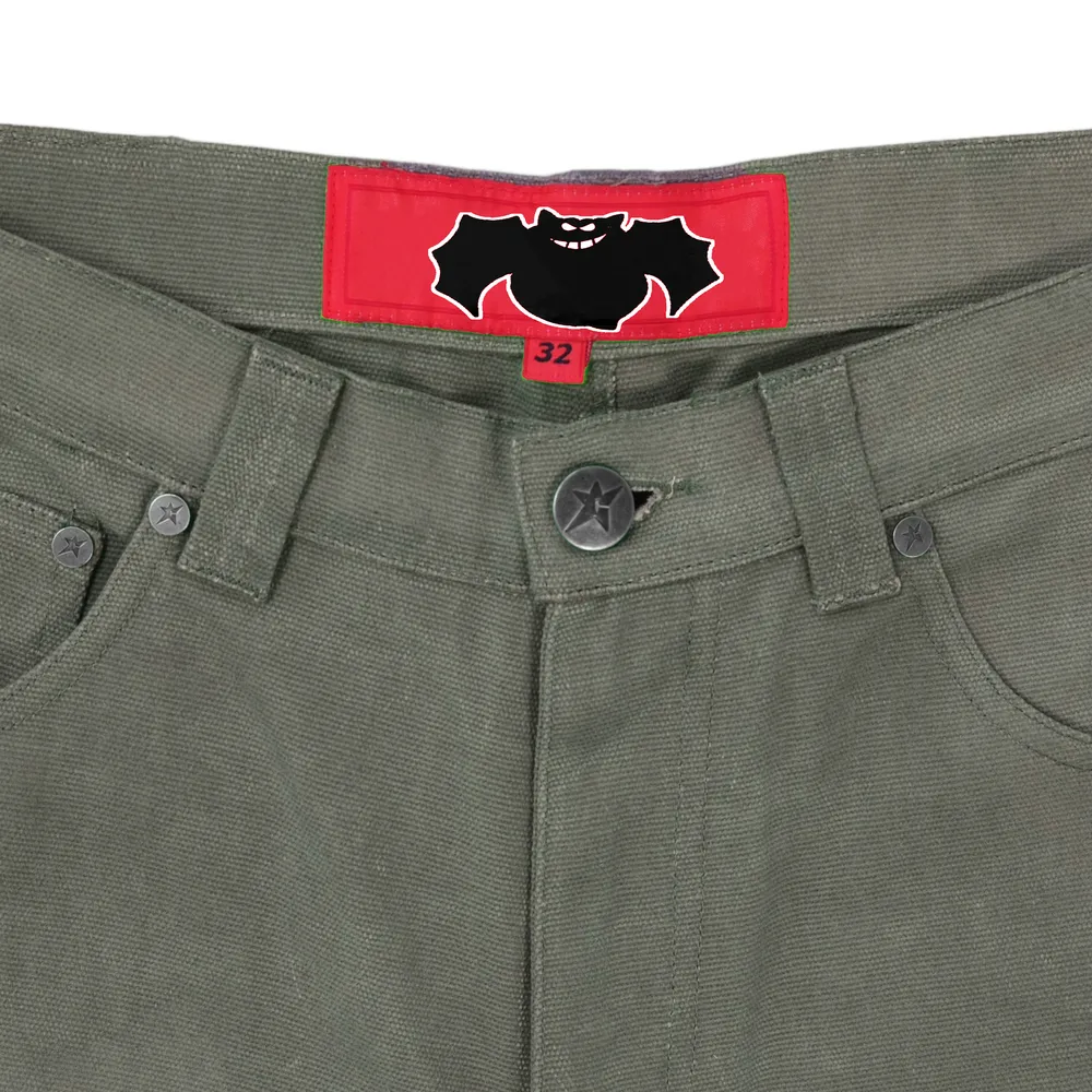 Carpet Embossed Work Pant // Sage
