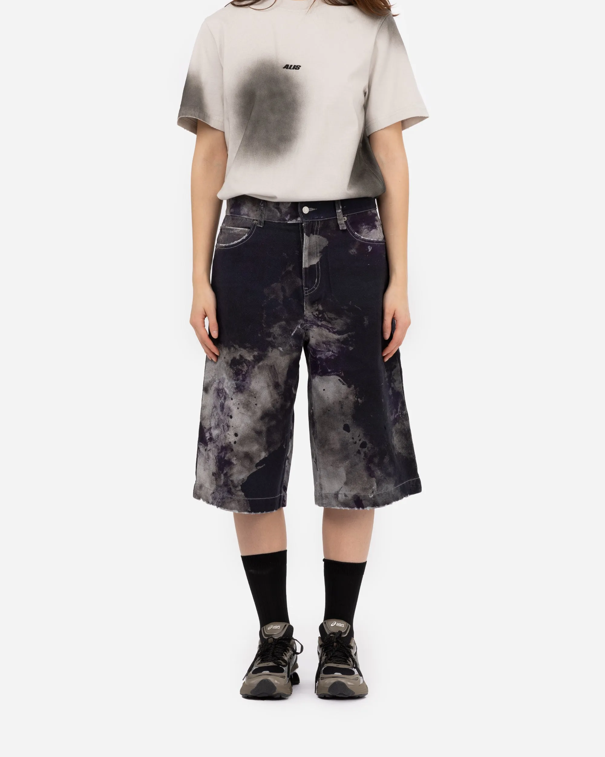 Chaz Wide Fit Denim Shorts