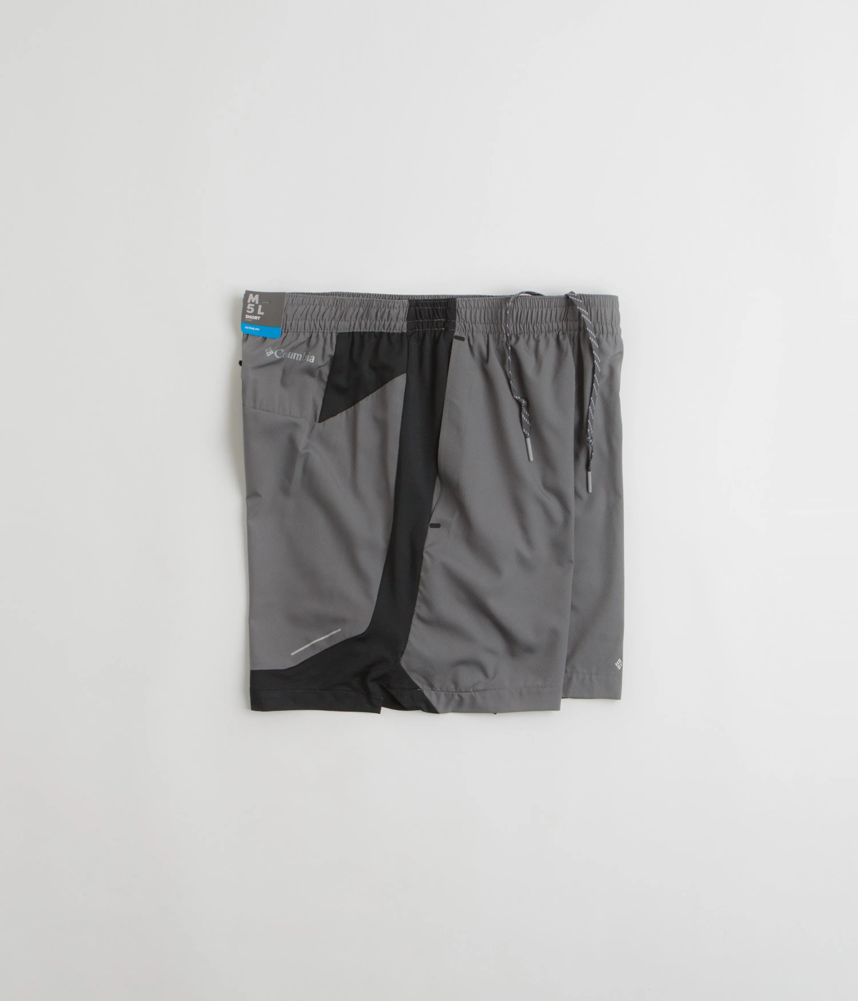 Columbia Three Pitch 5 Shorts - City Grey / Black