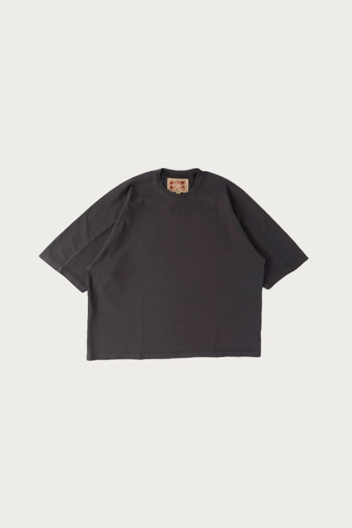 Community Football Tee - Washed Black