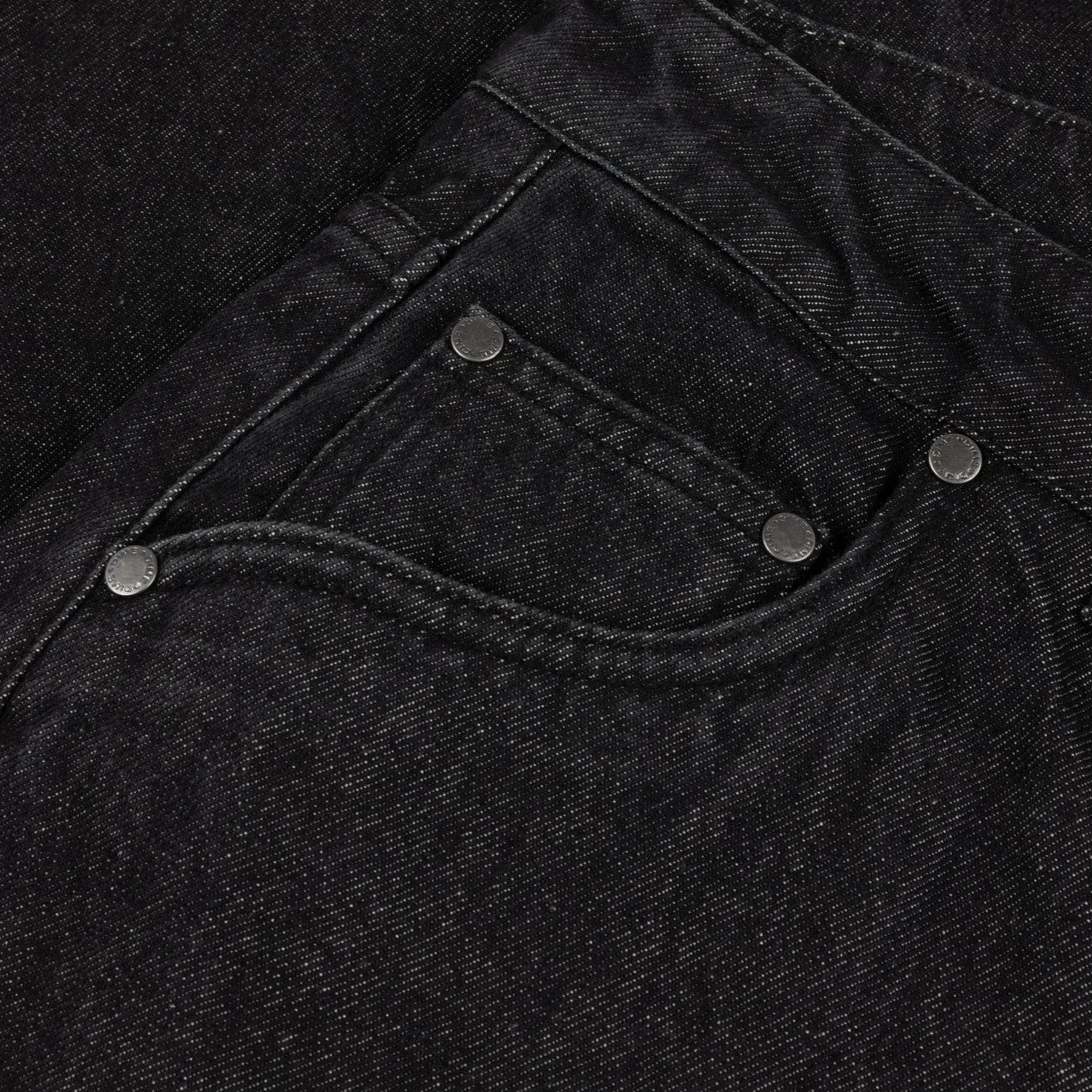 Dime Classic Baggy Denim Pants Black Washed