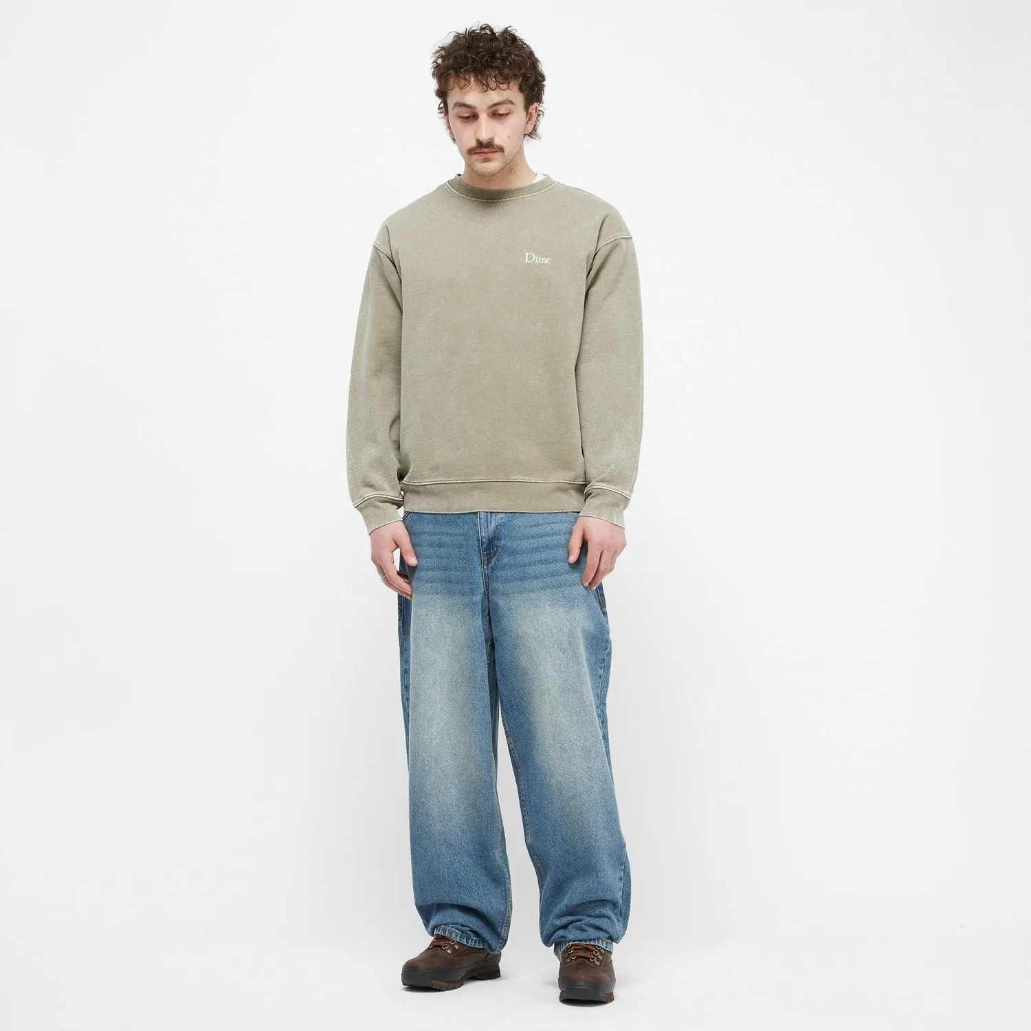 Dime Classic Baggy Denim Pants Sandblasted Indigo