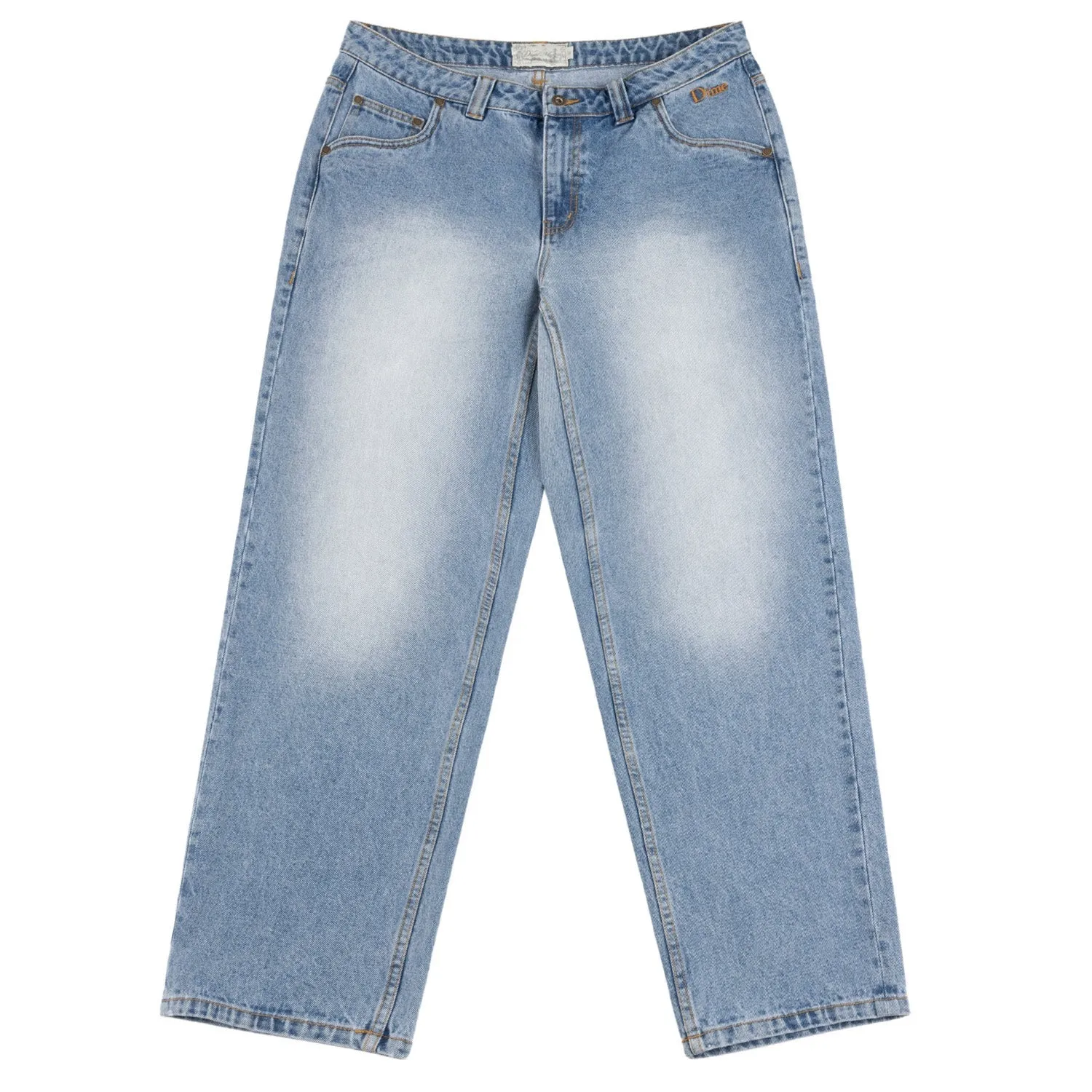 Dime Classic Relaxed Denim Pants Sandblasted Blue