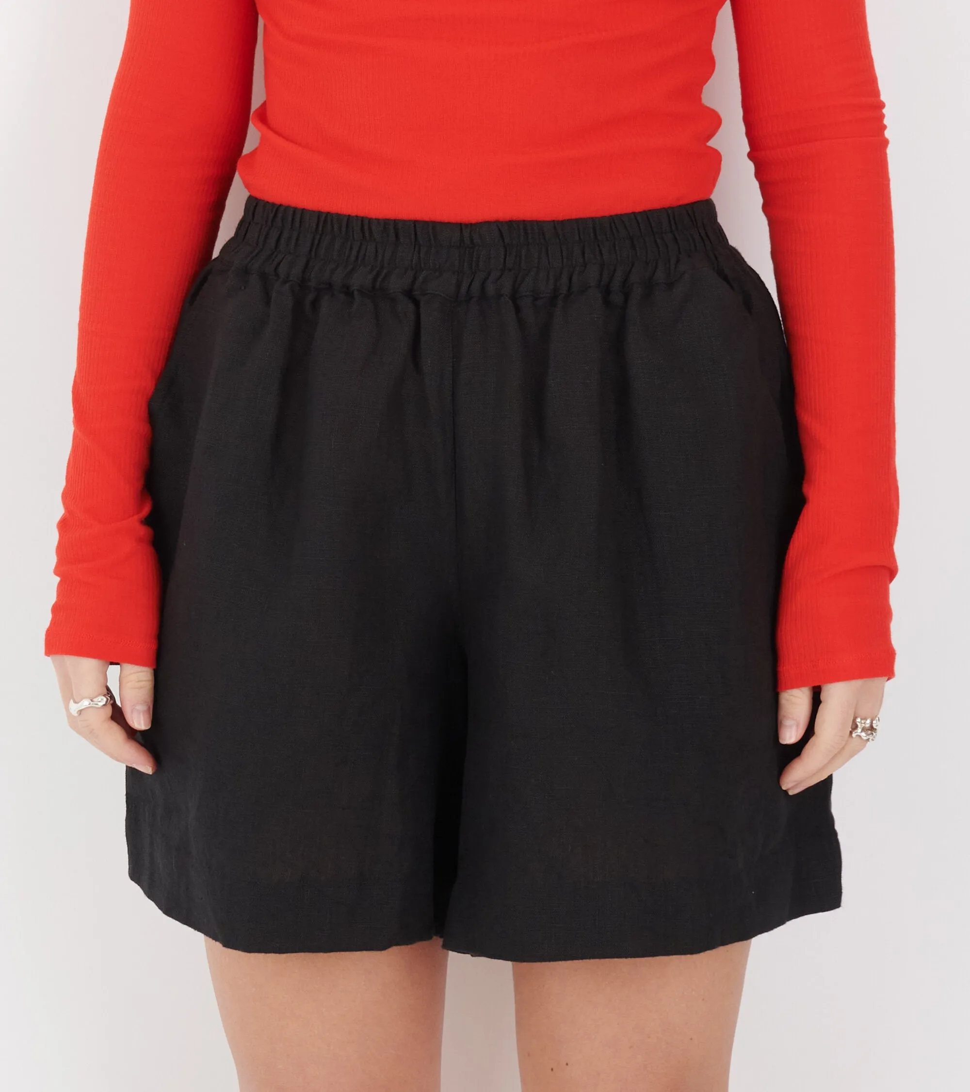 Edgar Shorts Black