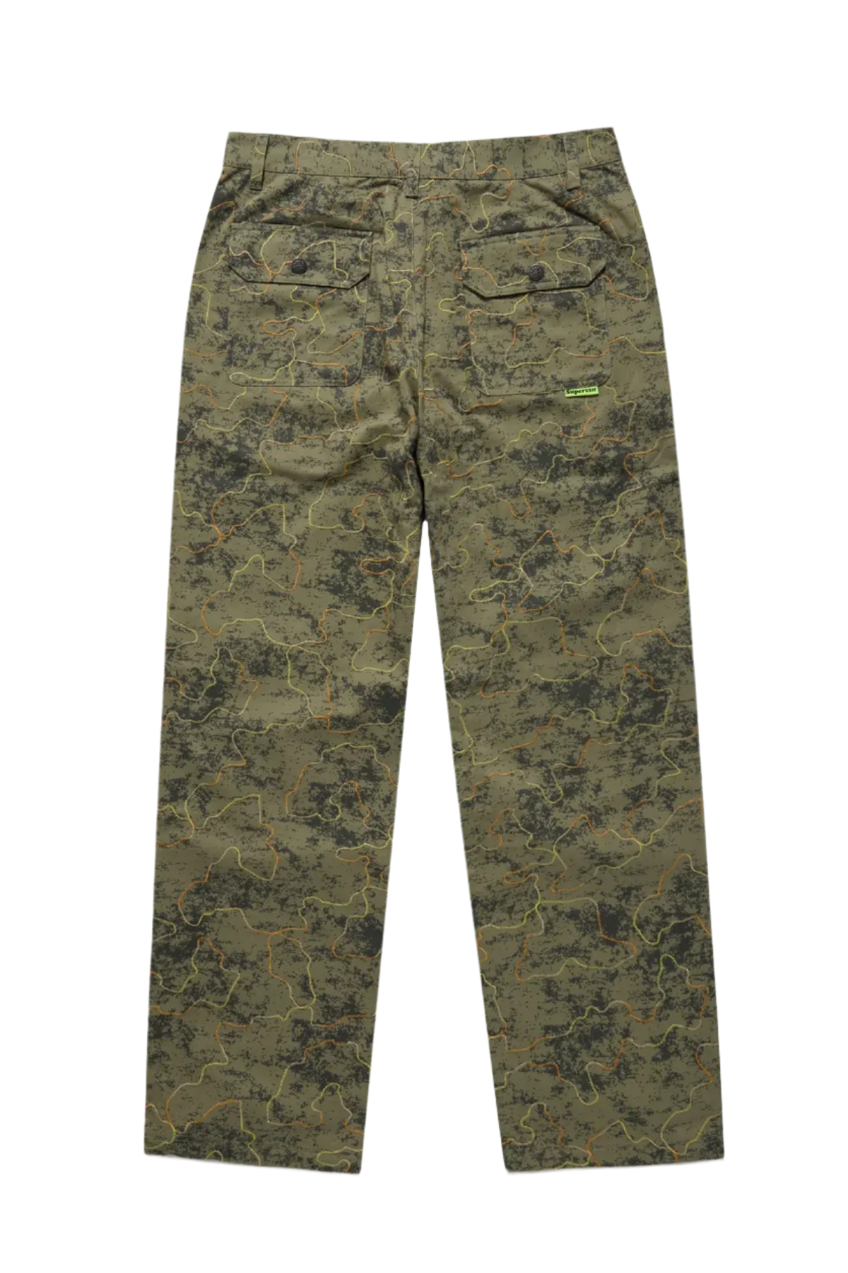 Embroidered Camp Pant