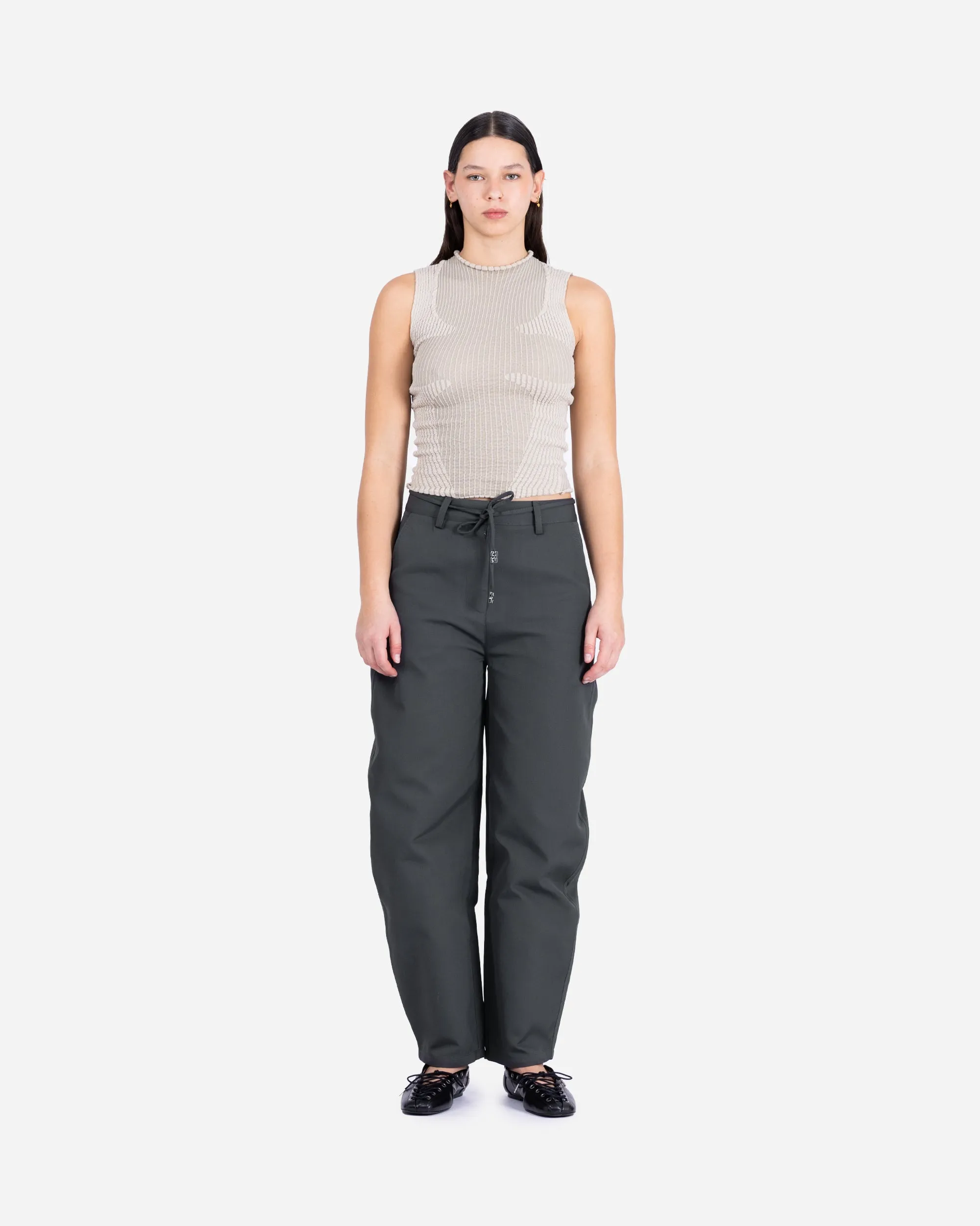 Heavy Twill Curved Pants