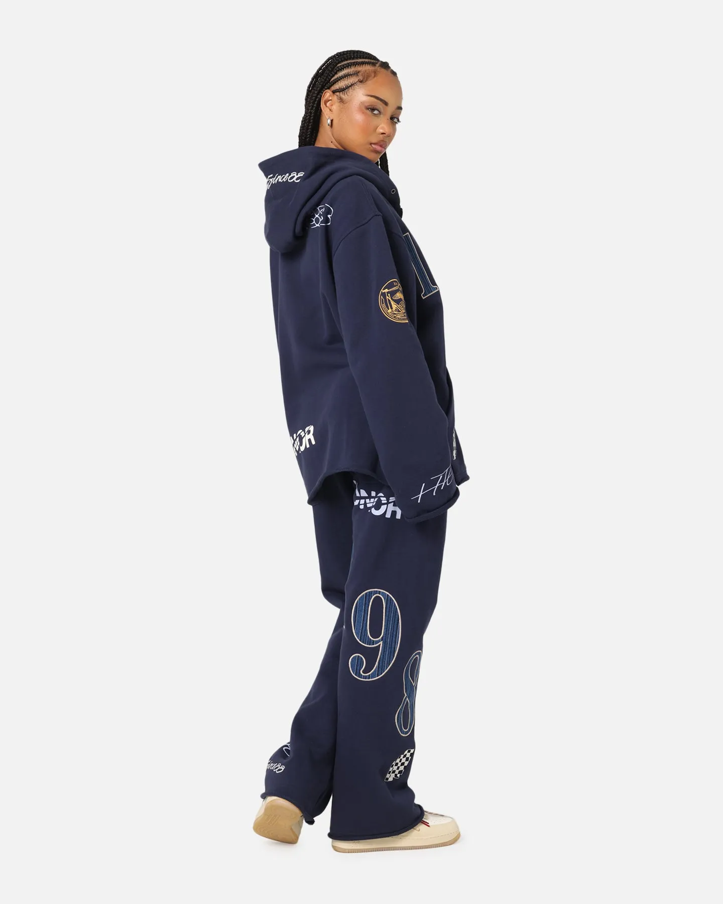 Honor The Gift 1988 Full Zip Hoodie Navy