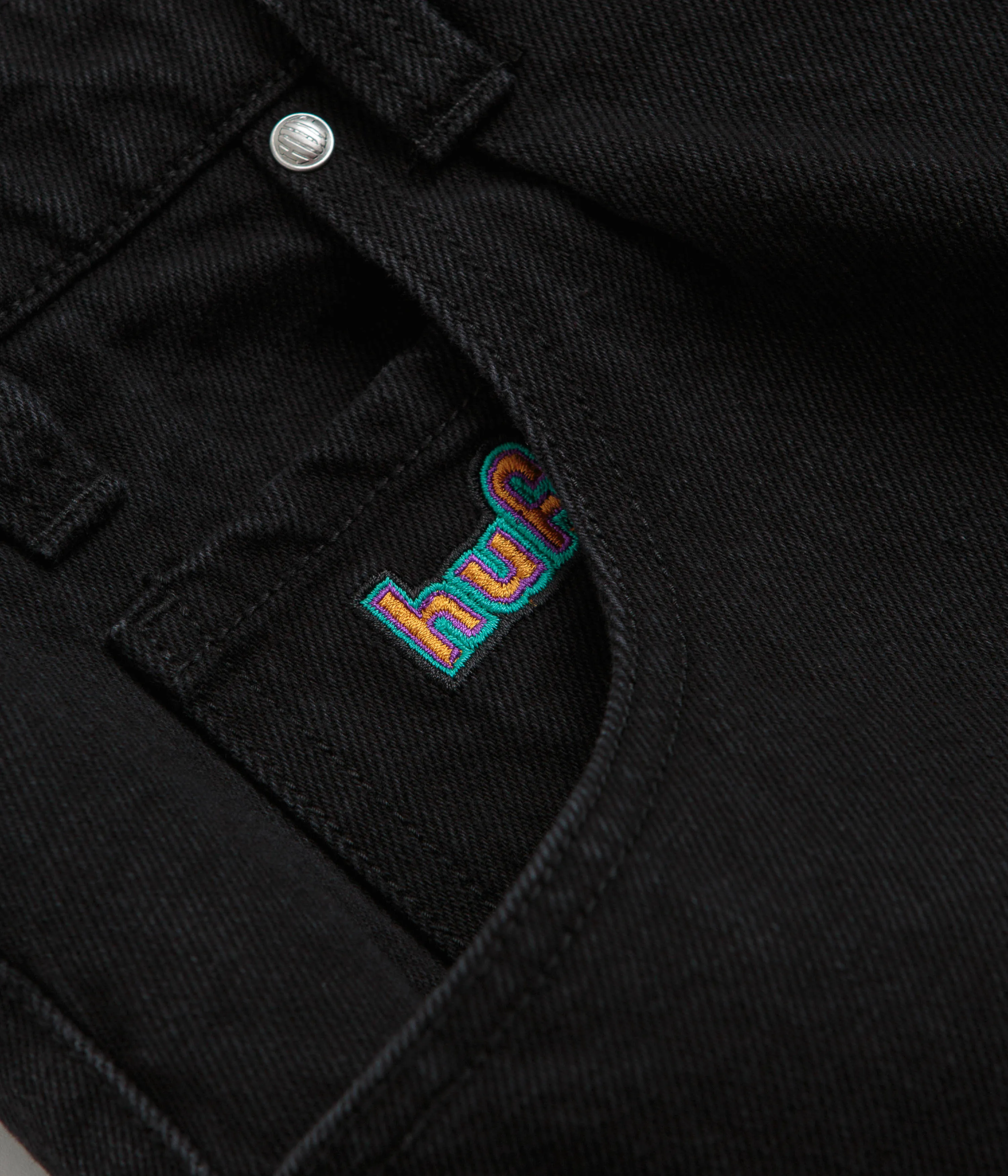 HUF Cromer Shorts - Washed Black