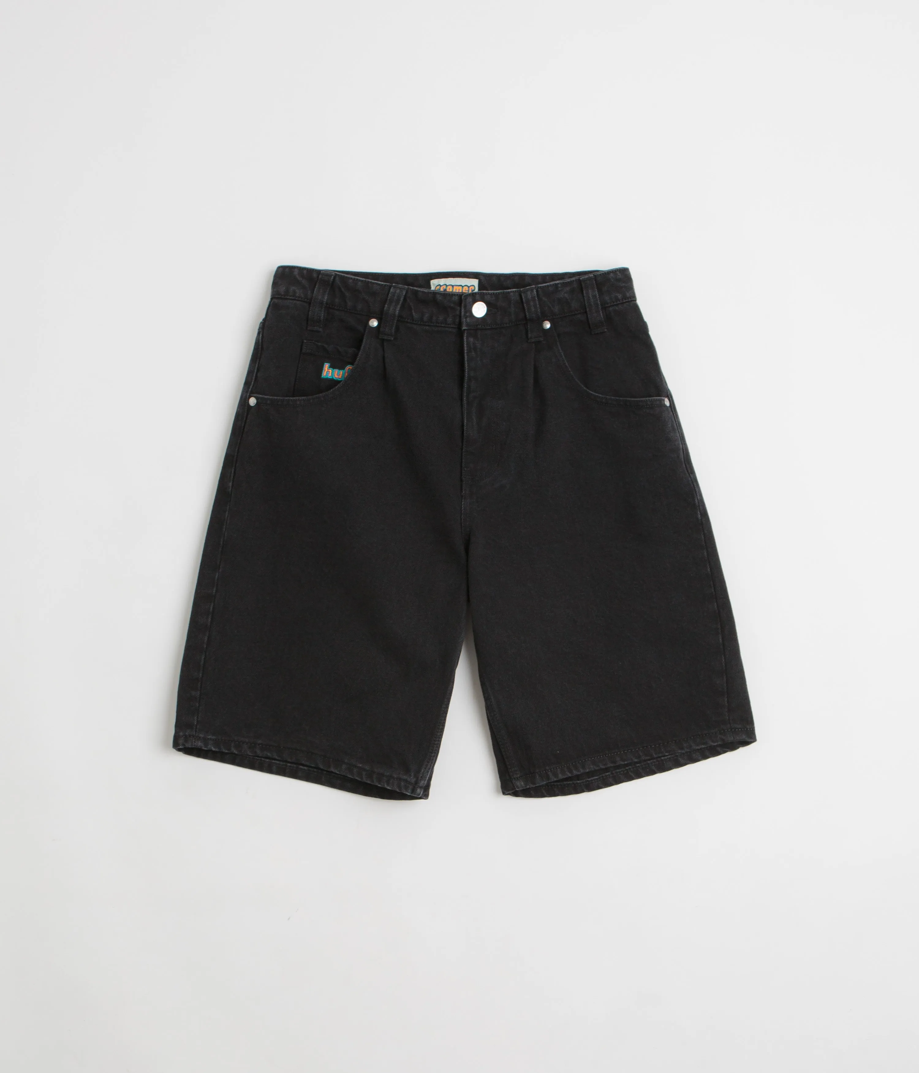 HUF Cromer Shorts - Washed Black