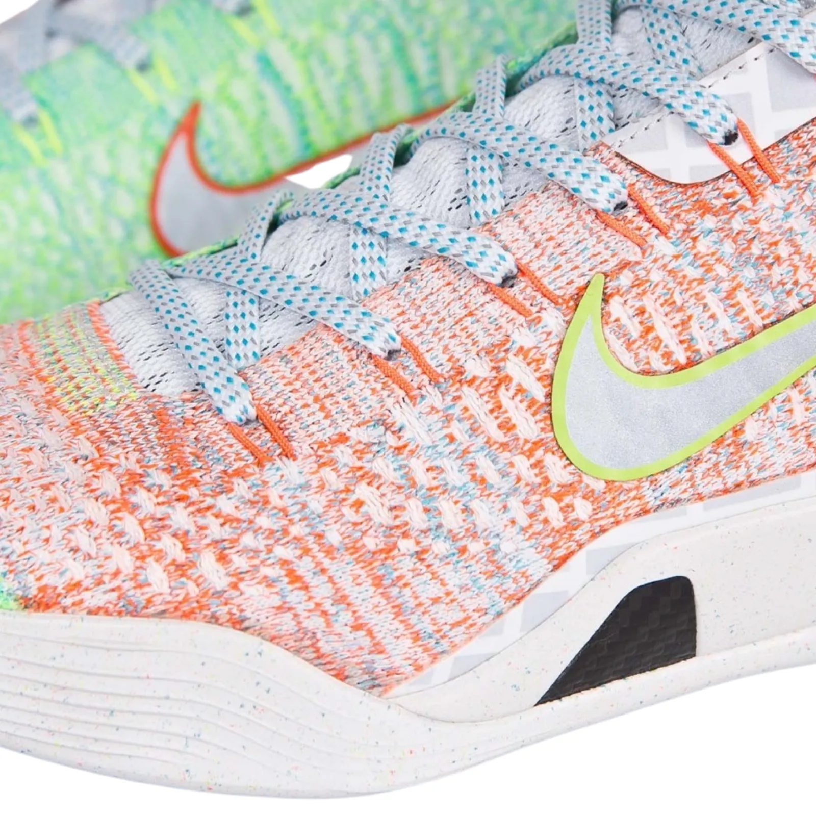 Kobe IX Elite Premium What the Kobe Multi Colour Reflective Silver Chlorine Blue