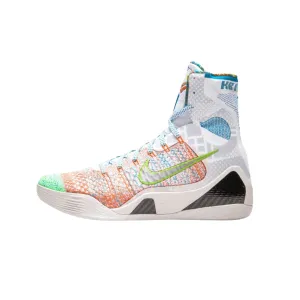 Kobe IX Elite Premium What the Kobe Multi Colour Reflective Silver Chlorine Blue